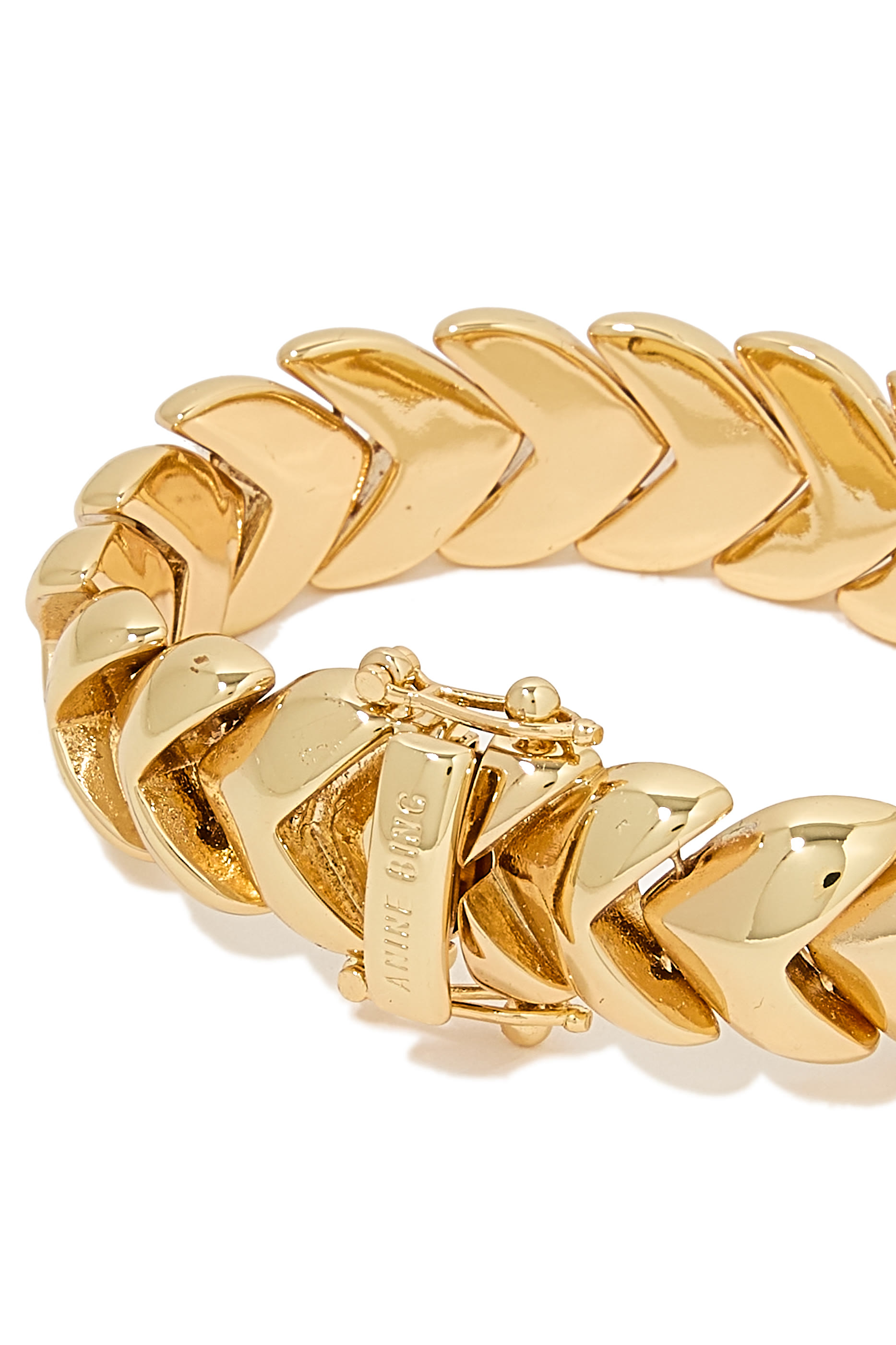 Layered Heart Chain Bracelet