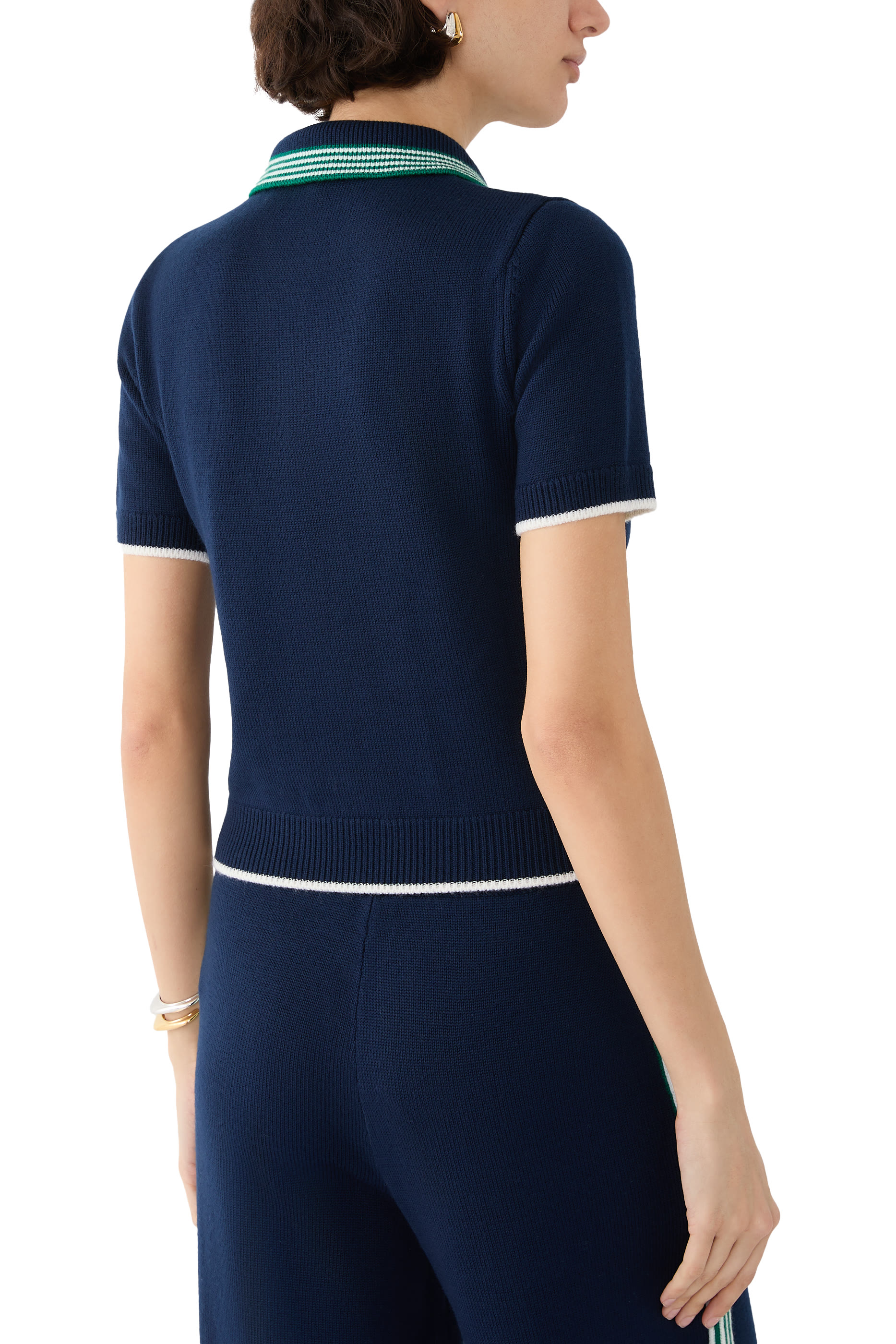 Knit Tennis Polo Shirt