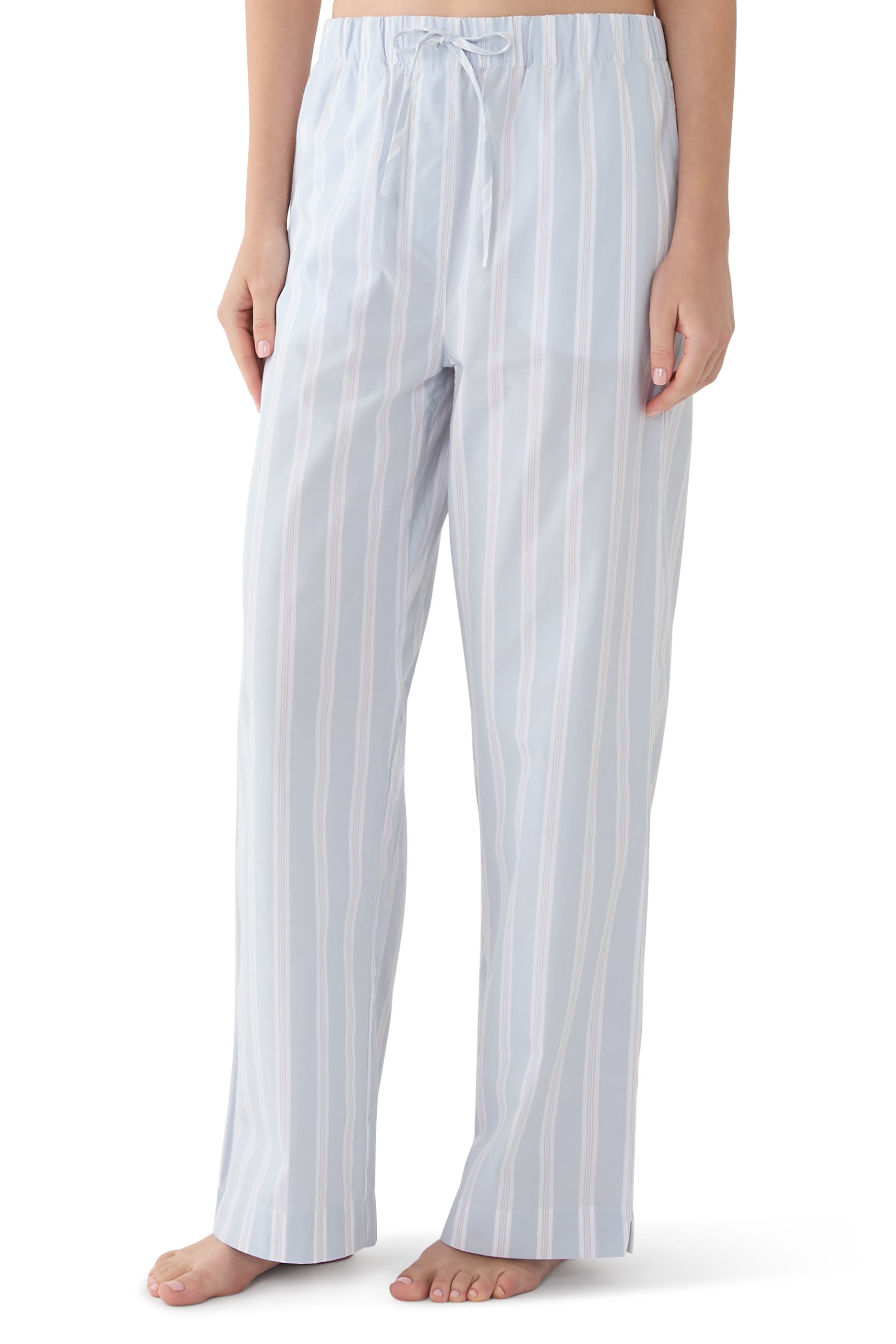 Striped Cotton Pajama Set