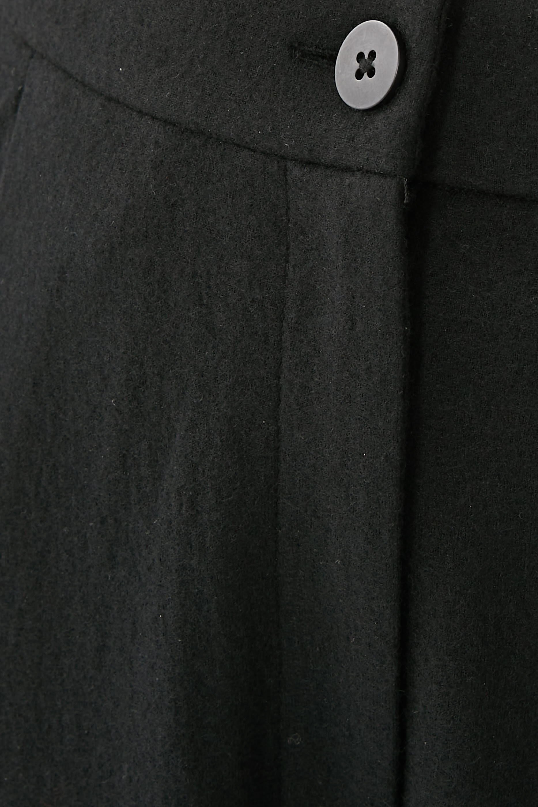 Boiled Wool Jersey Carrot Pants