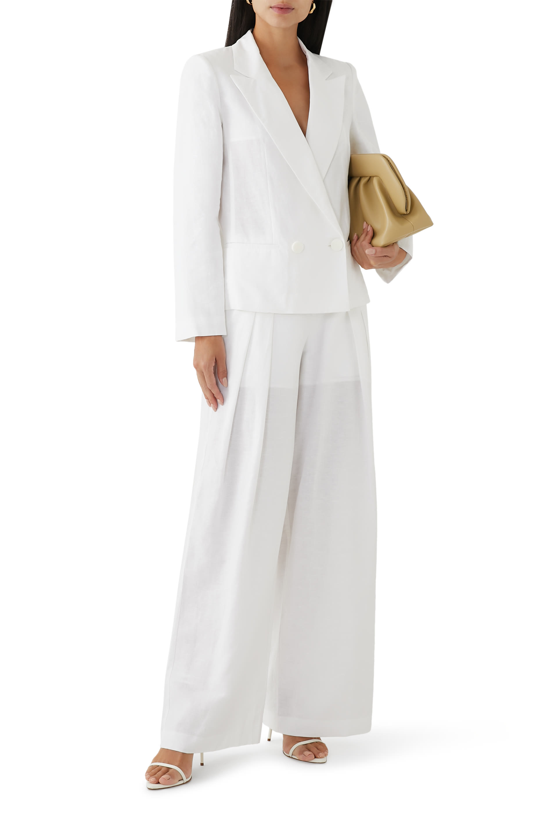 The Grid Two-Pocket Tessuto Blazer