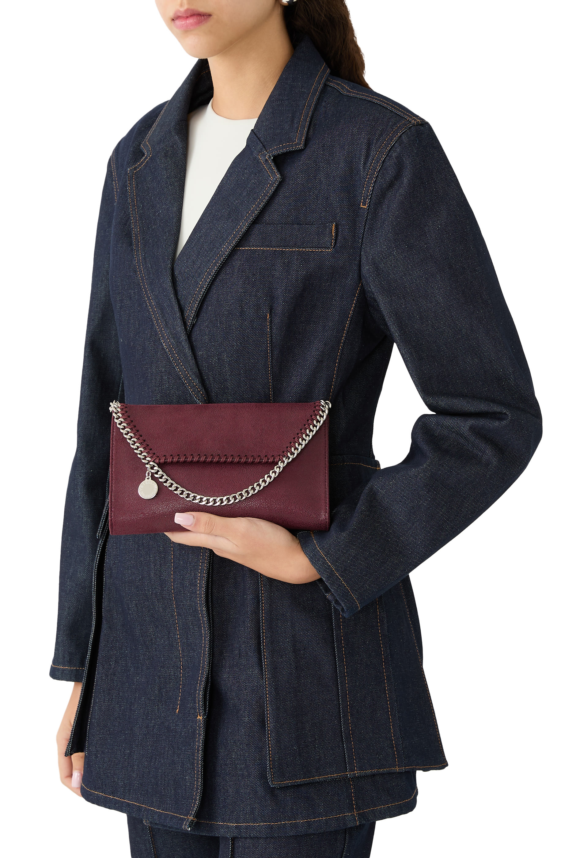 Falabella Wallet with Chain