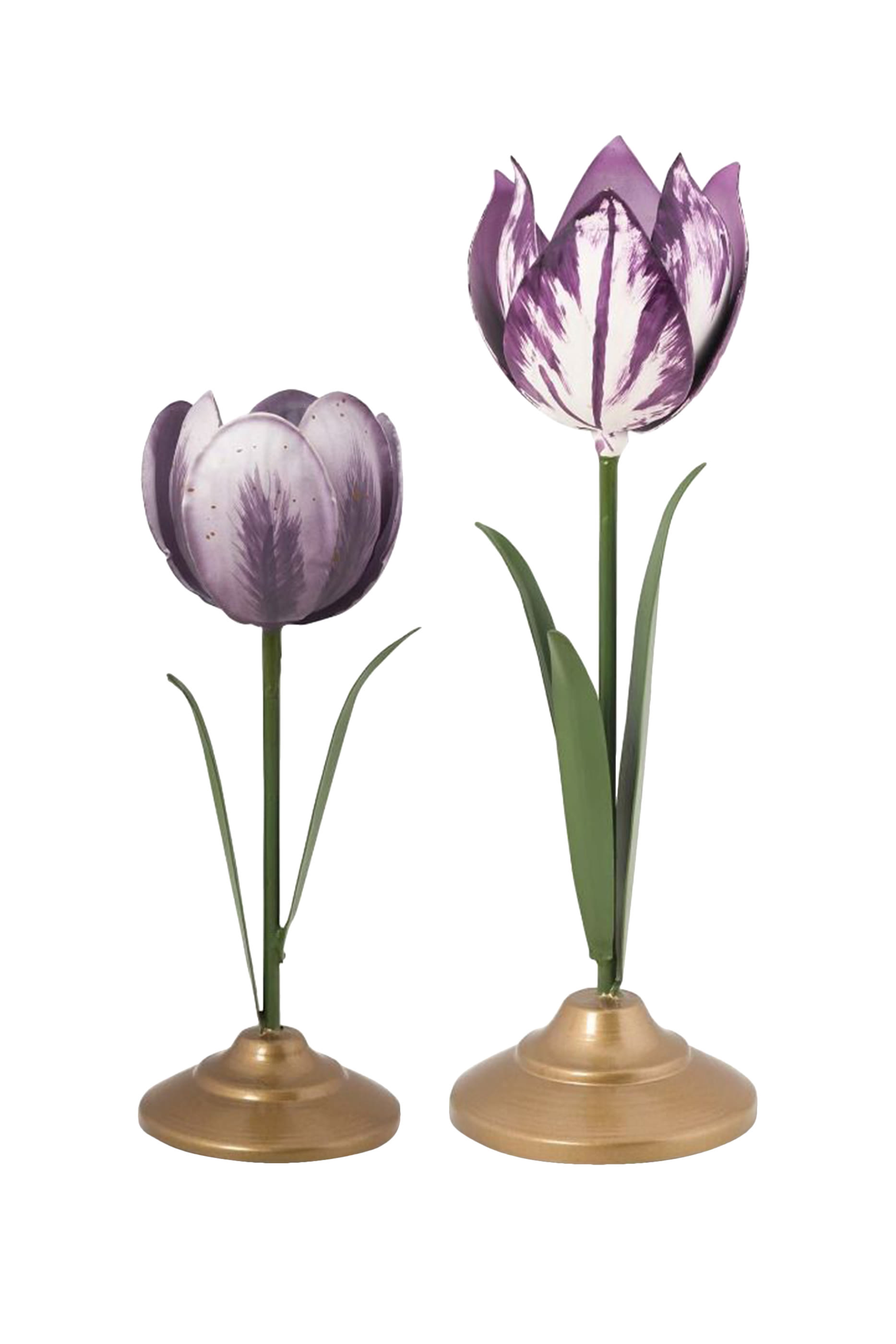 Tulip Candle Holders Set