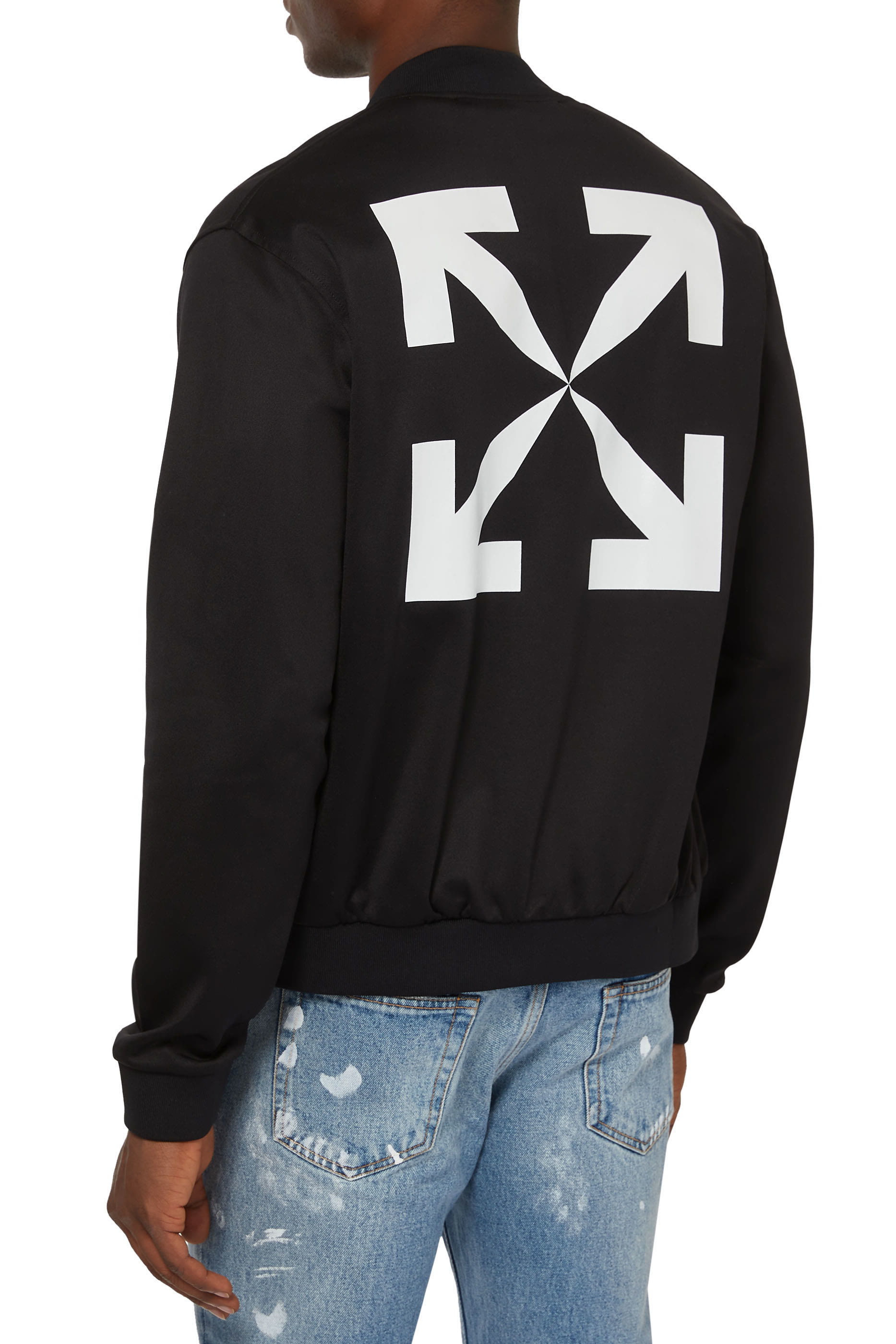 Single Arrow Slim Track Top