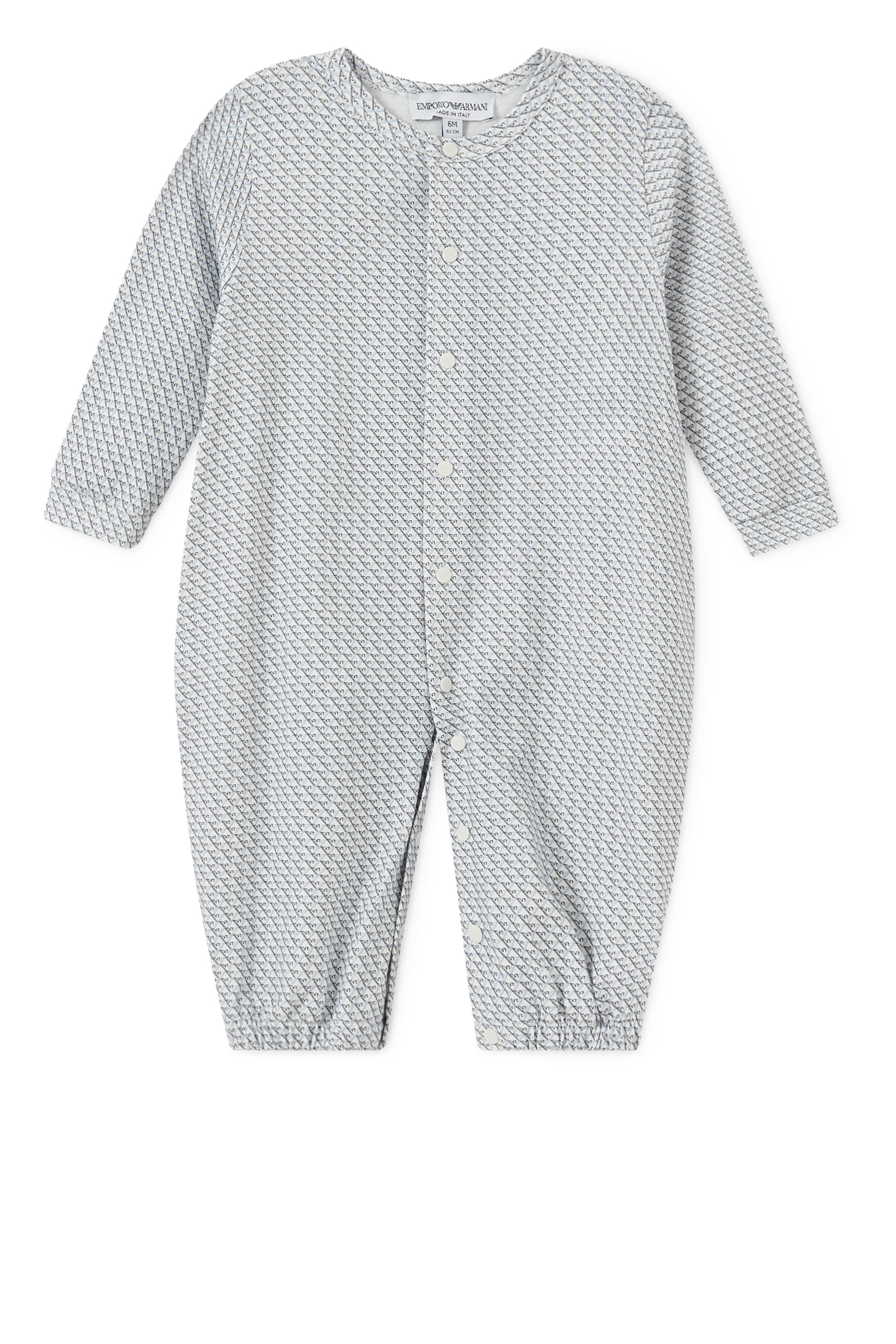 Navy Micro Eagle Jumpsuit & Dungarees Set