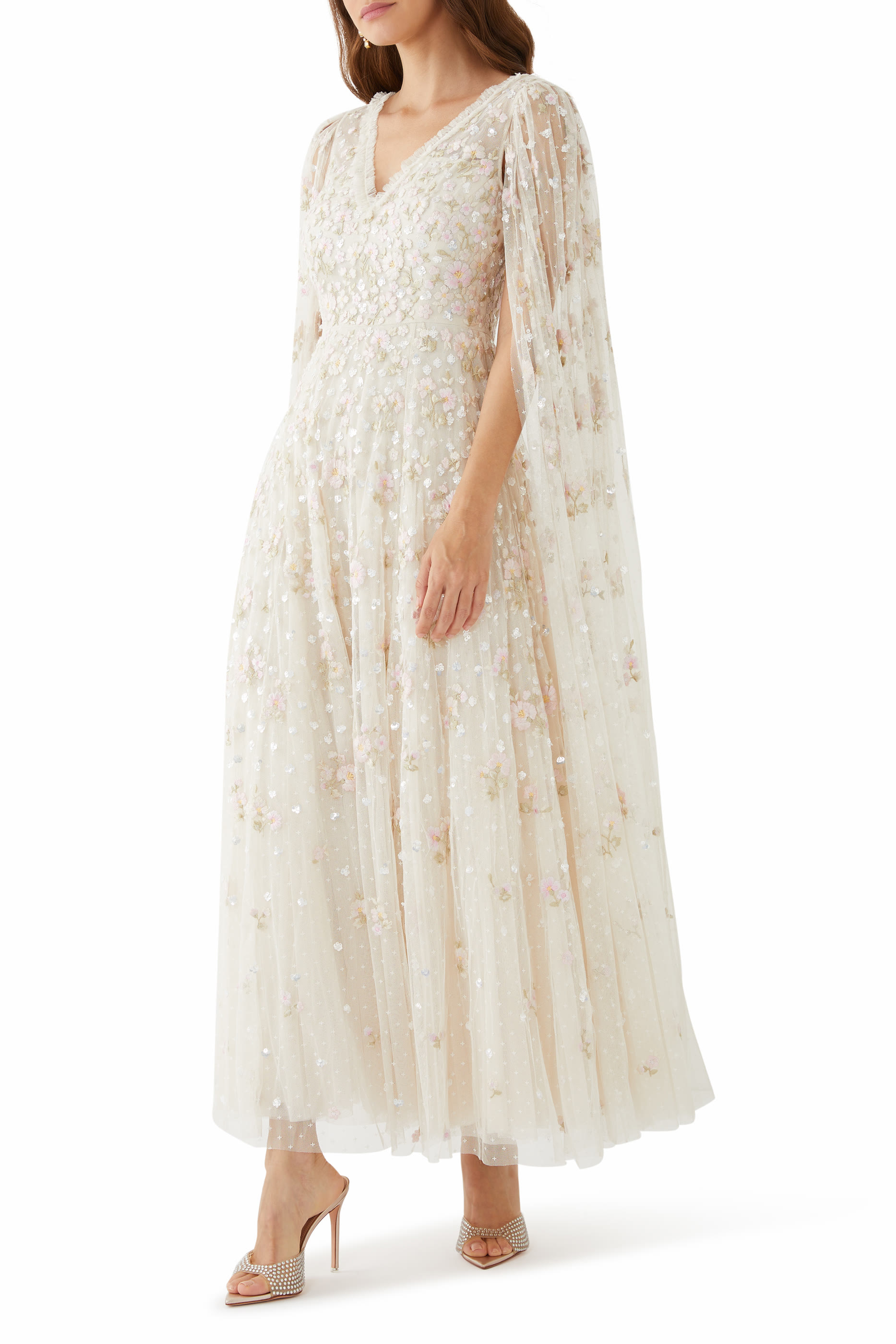 Dahlia Ditsy Ankle Gown