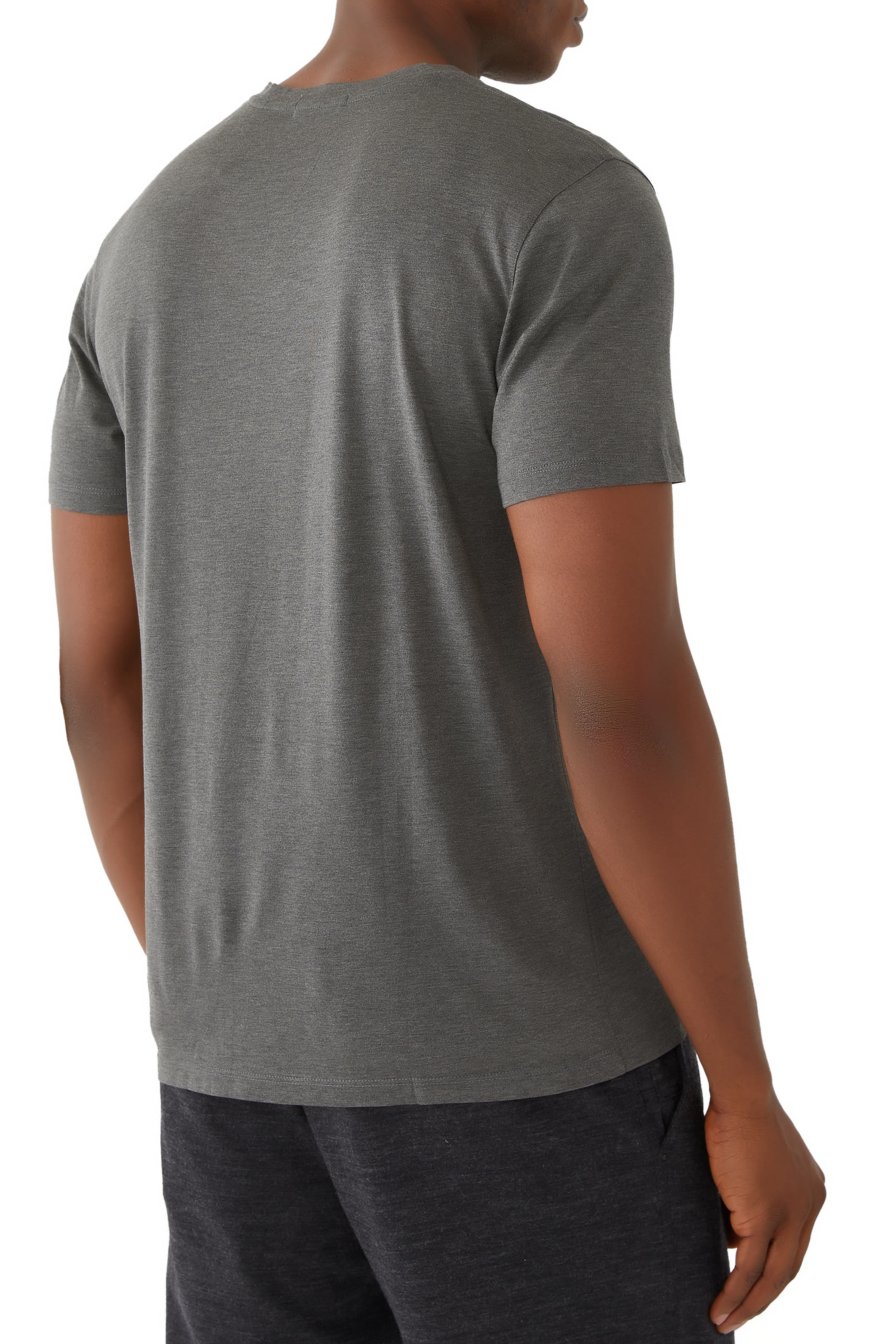 Claey Plaito Silk-Blend T-Shirt