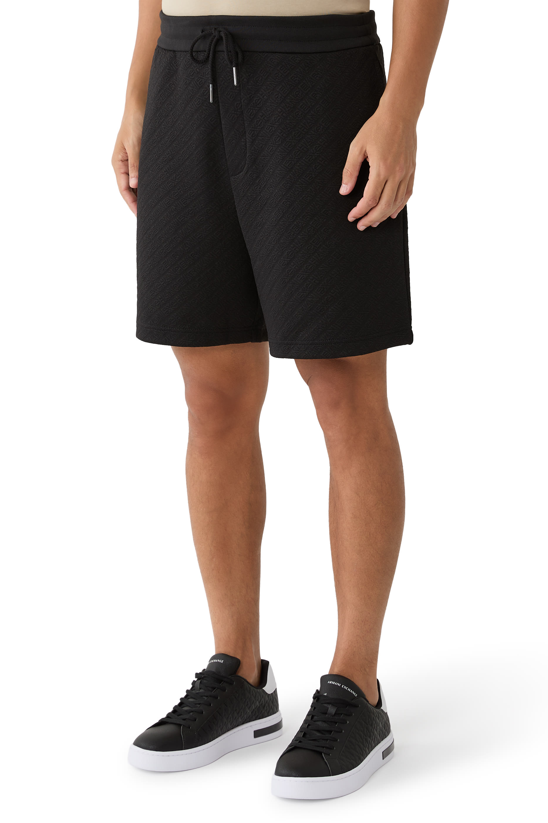 All-Over AX Logo Sweatshorts