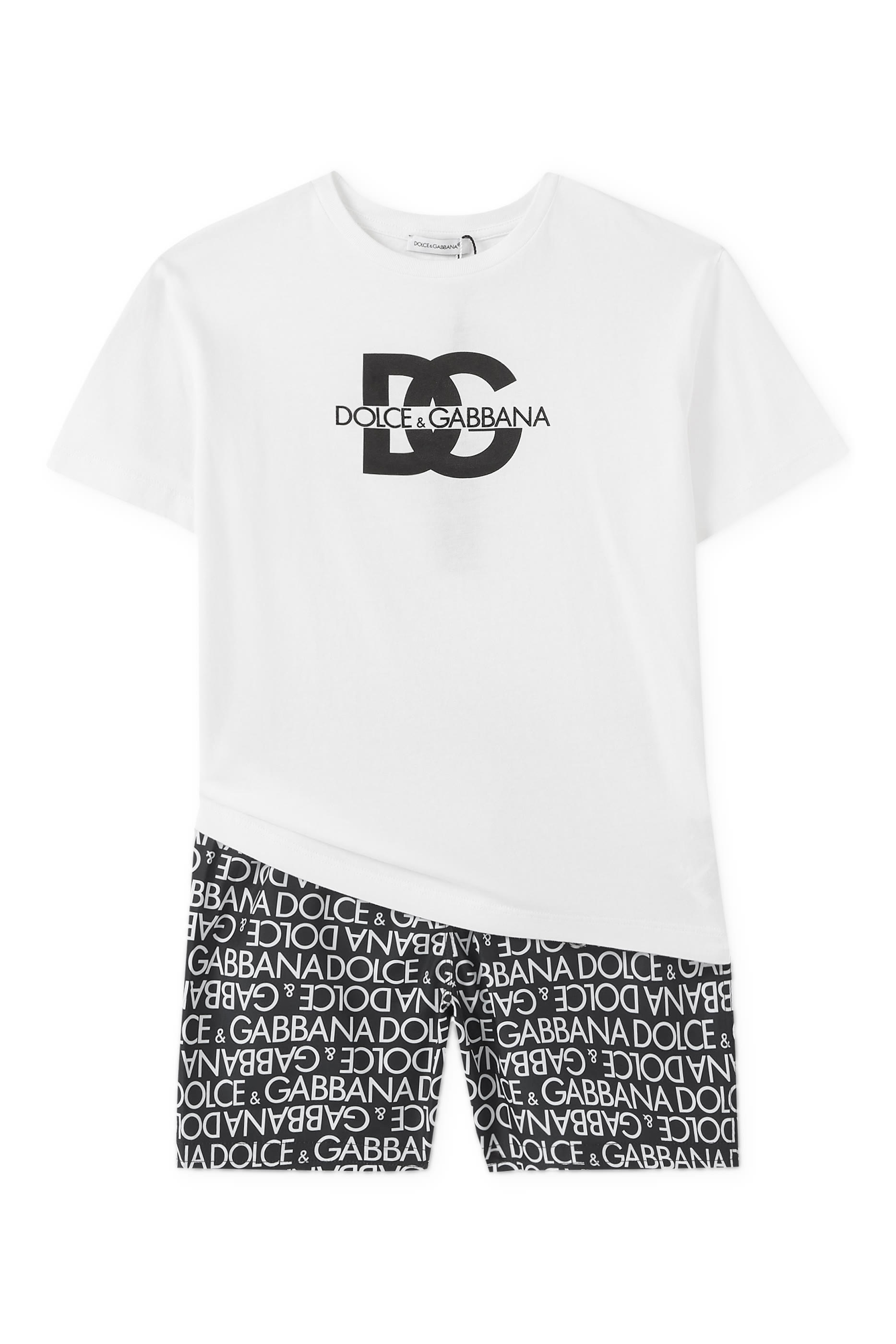 Kids Manica Corta Printed T-Shirt