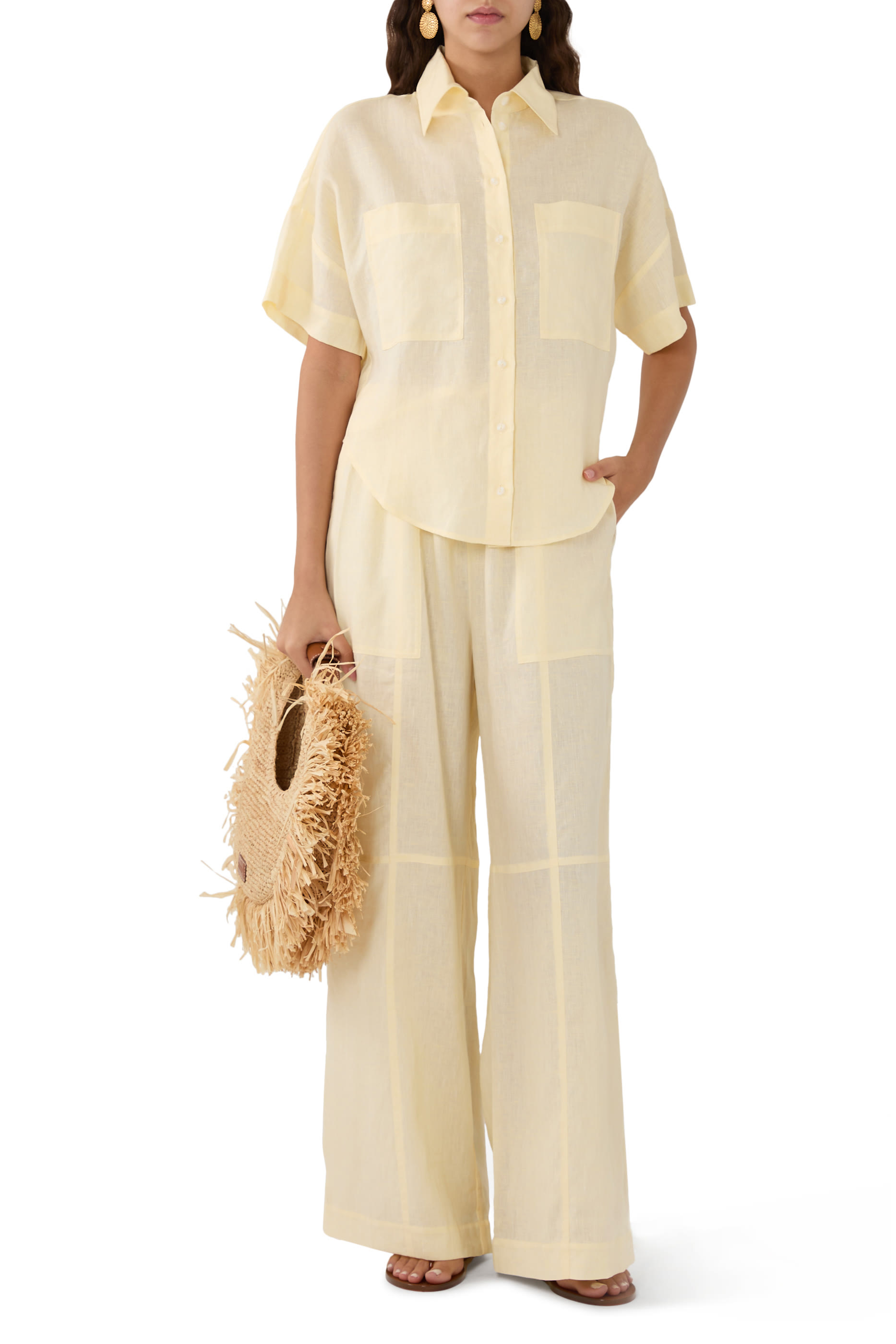 Leidon Relaxed Linen Pants