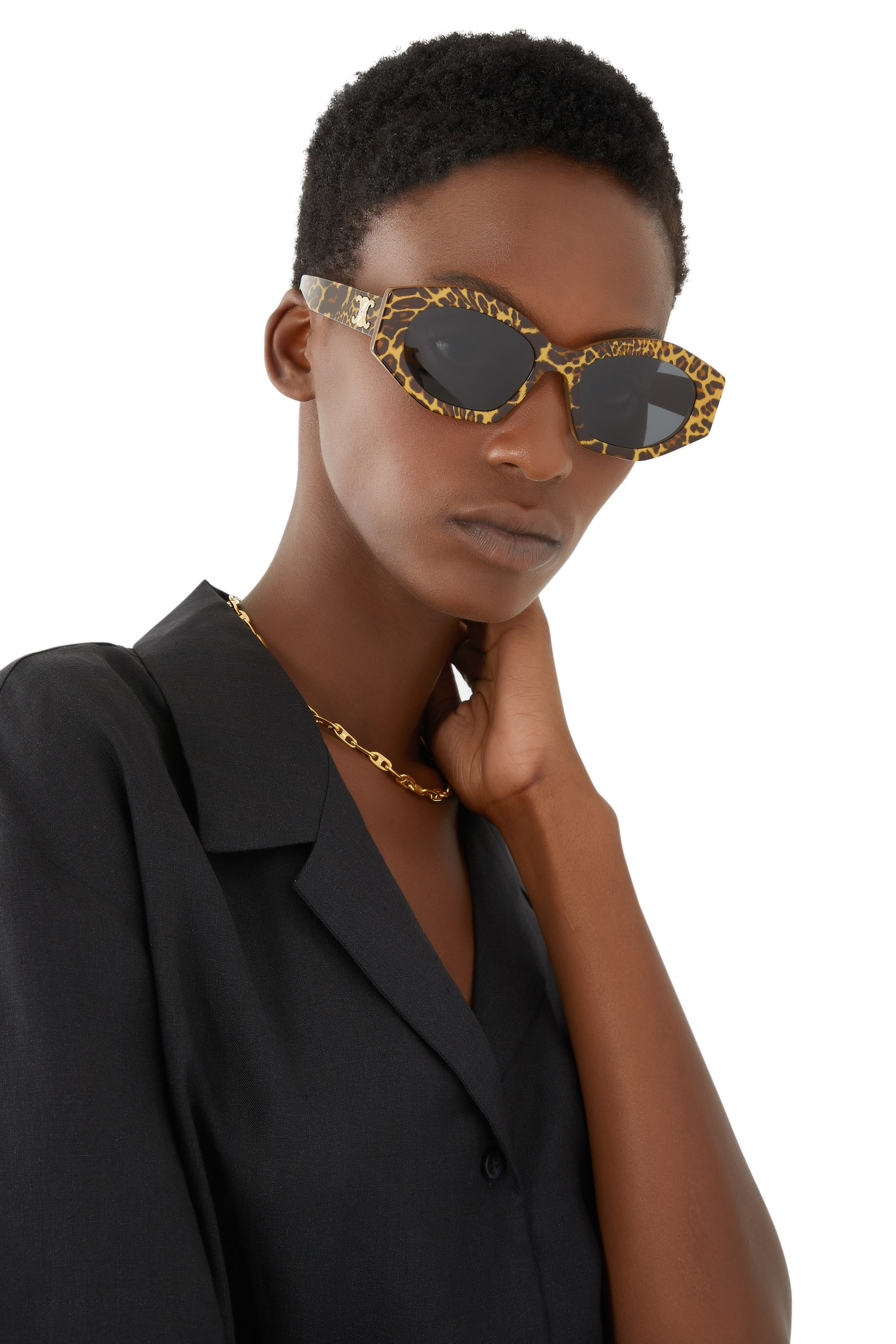 Triomphe Rectangular Sunglasses