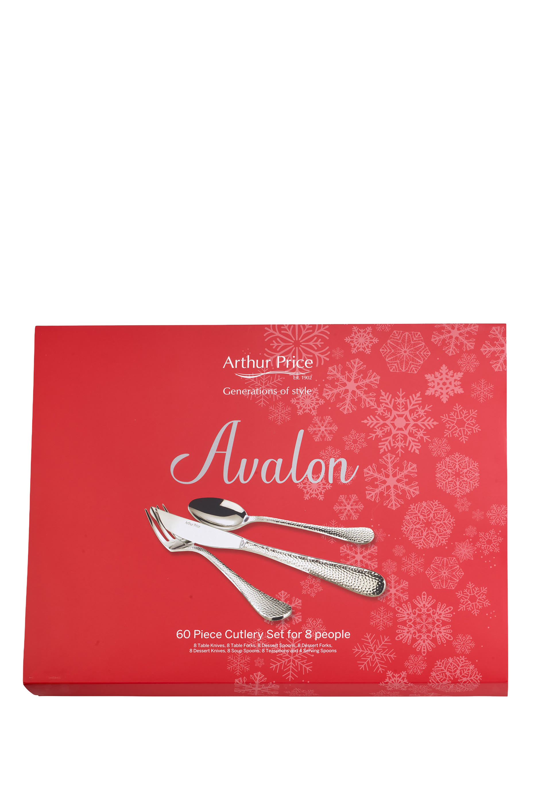 Avalon Cutlery Set, 60pcs