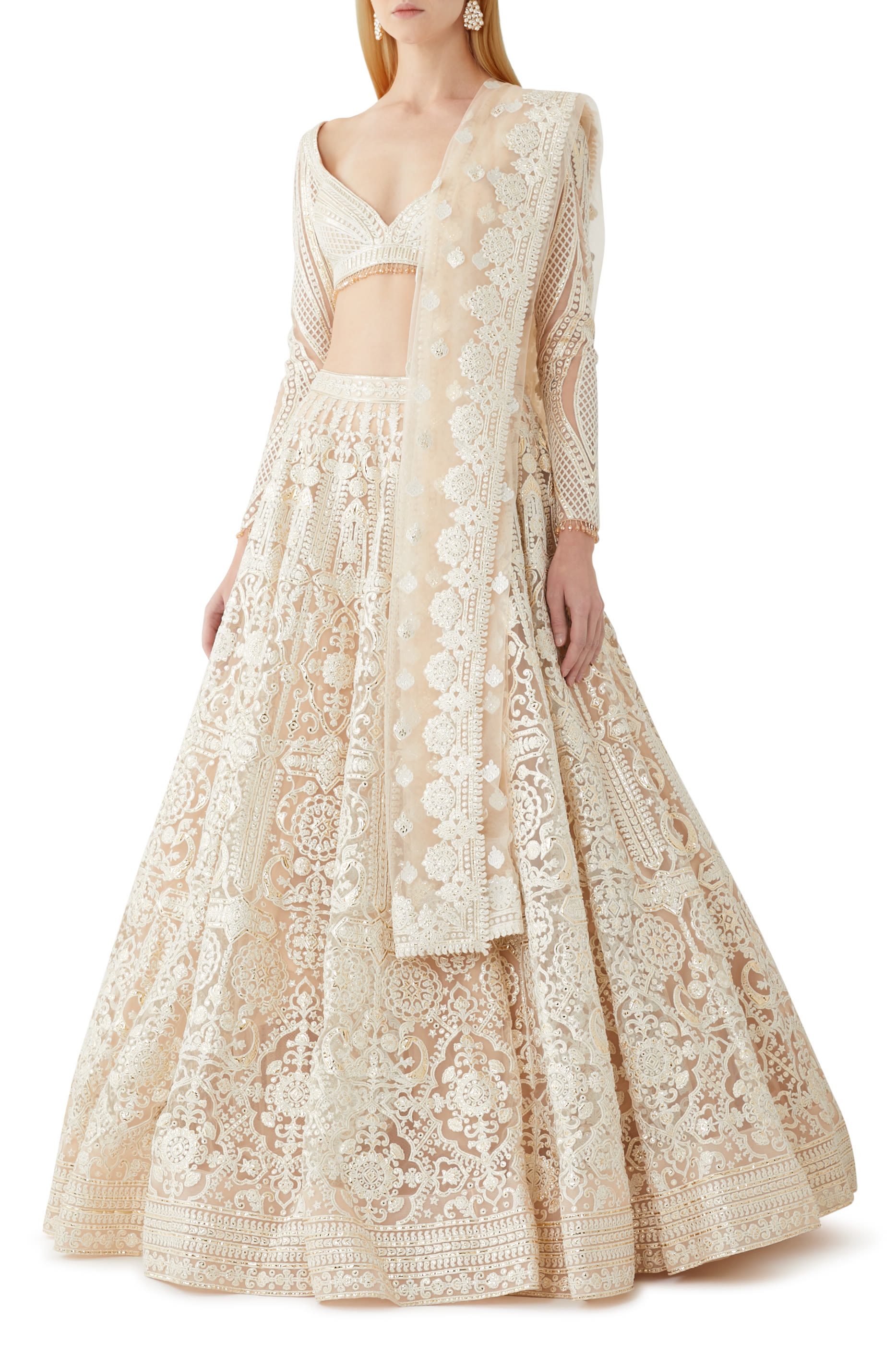 Embroidered Lehenga Set