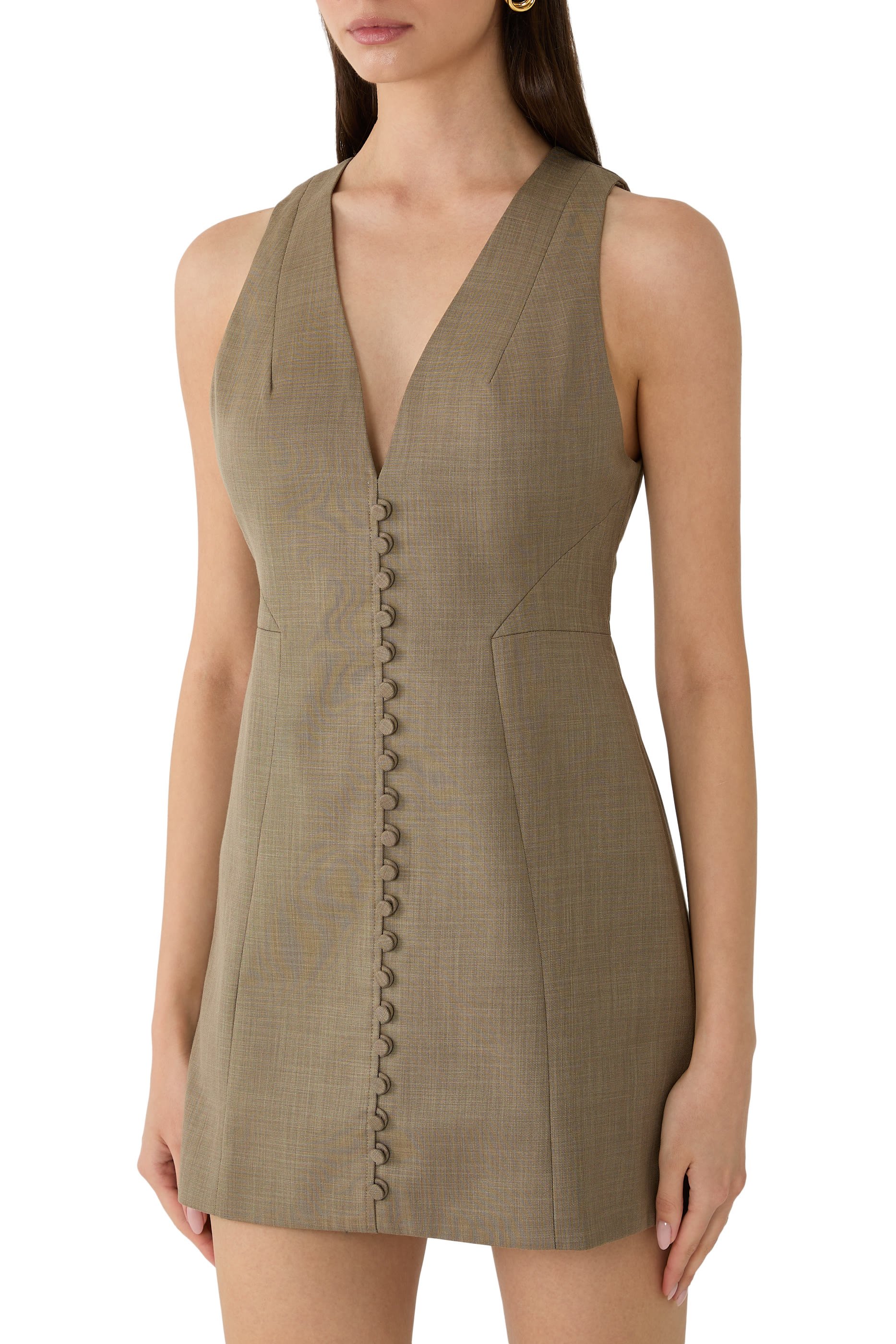 Asher Fitted Mini Dress