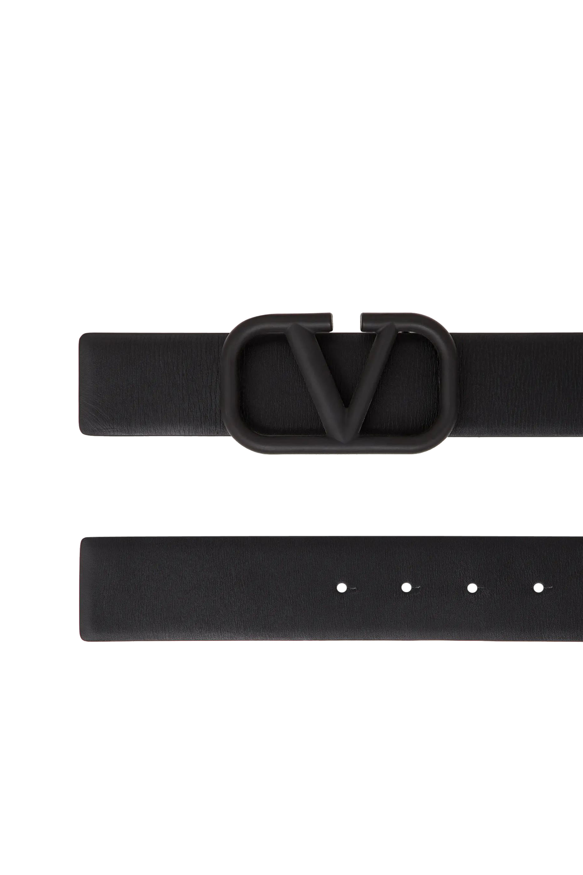 Valentino Garavani VLogo Leather Belt