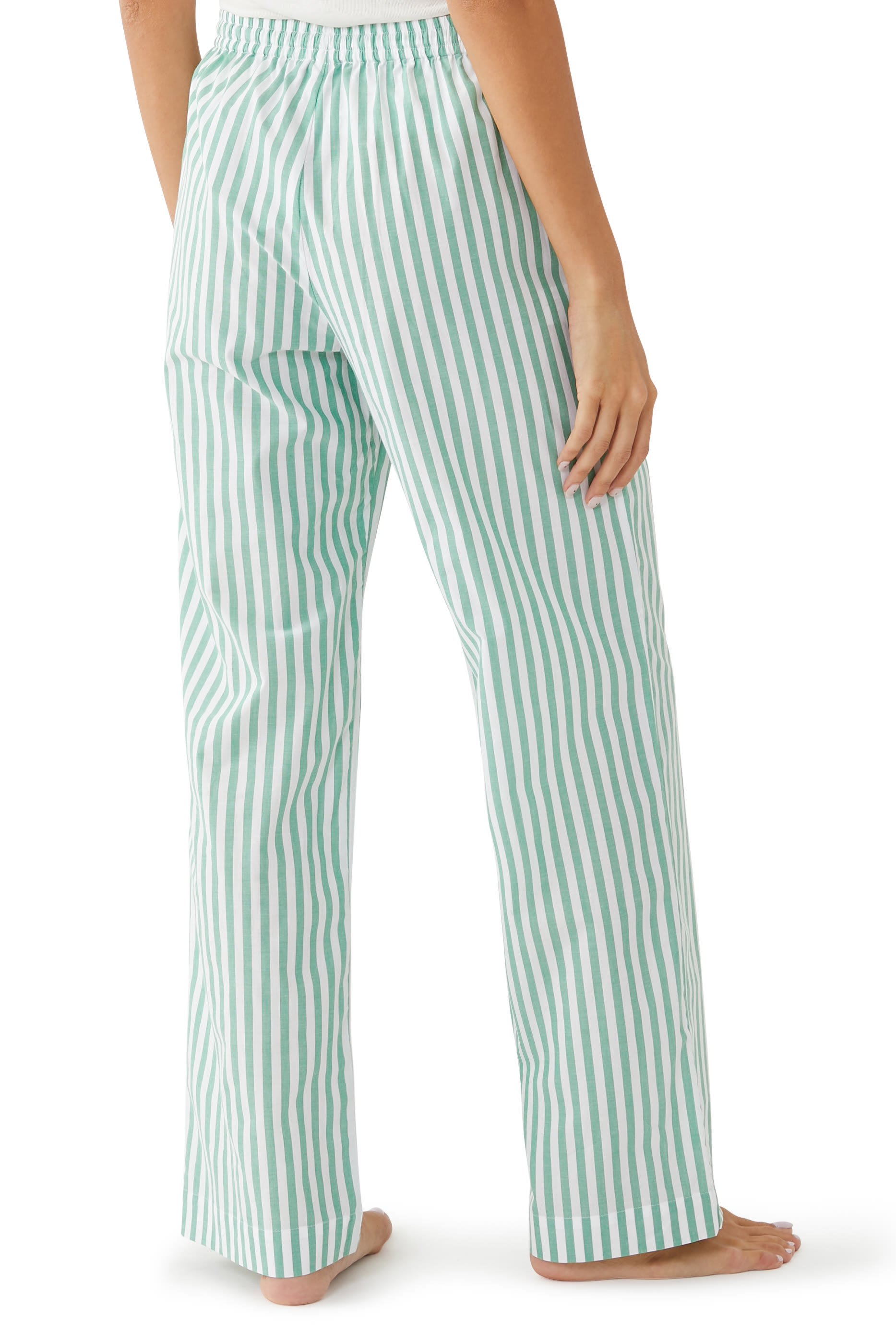 Aurelia Cotton-Silk Pajamas