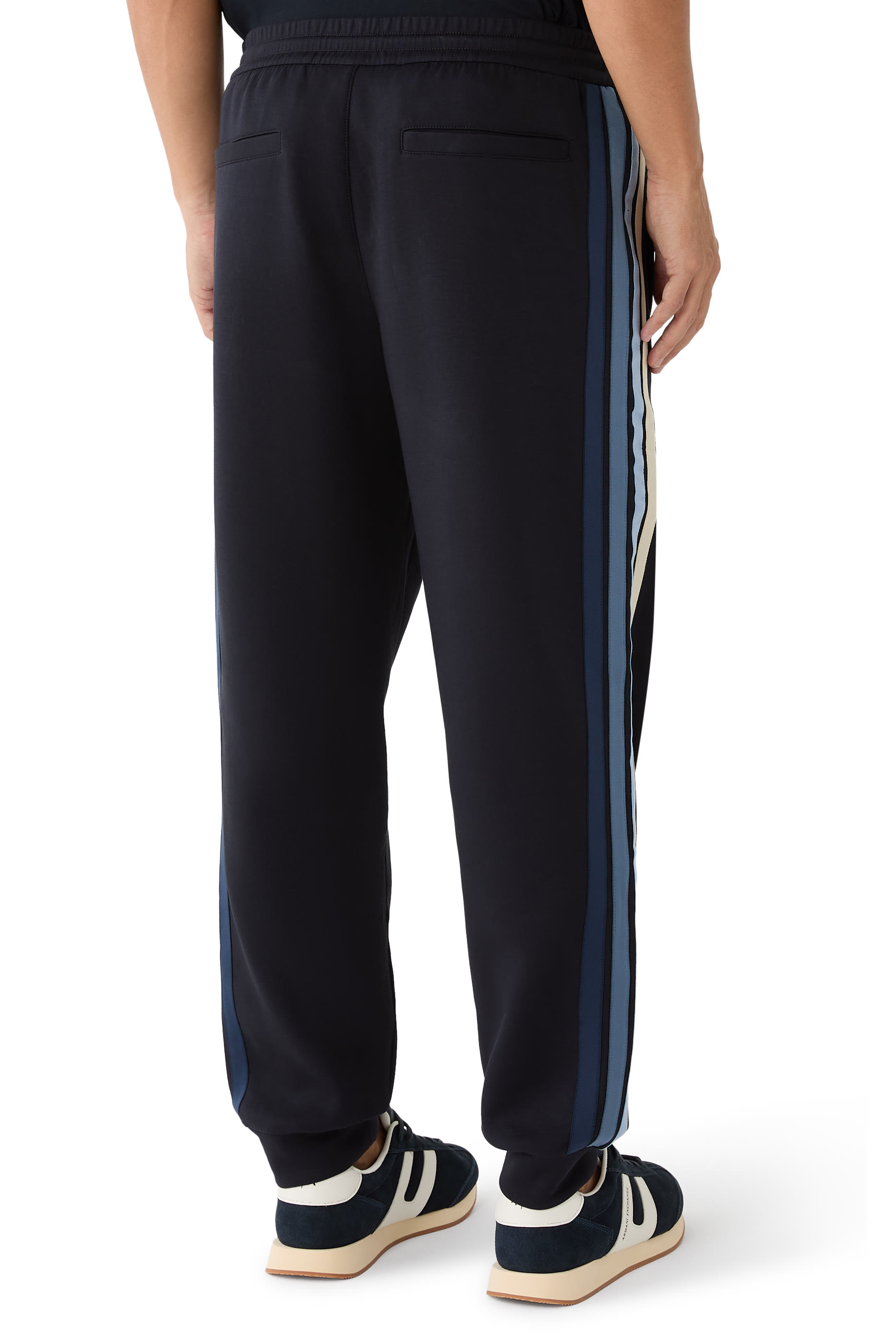 AX Logo Structured Sweatpants