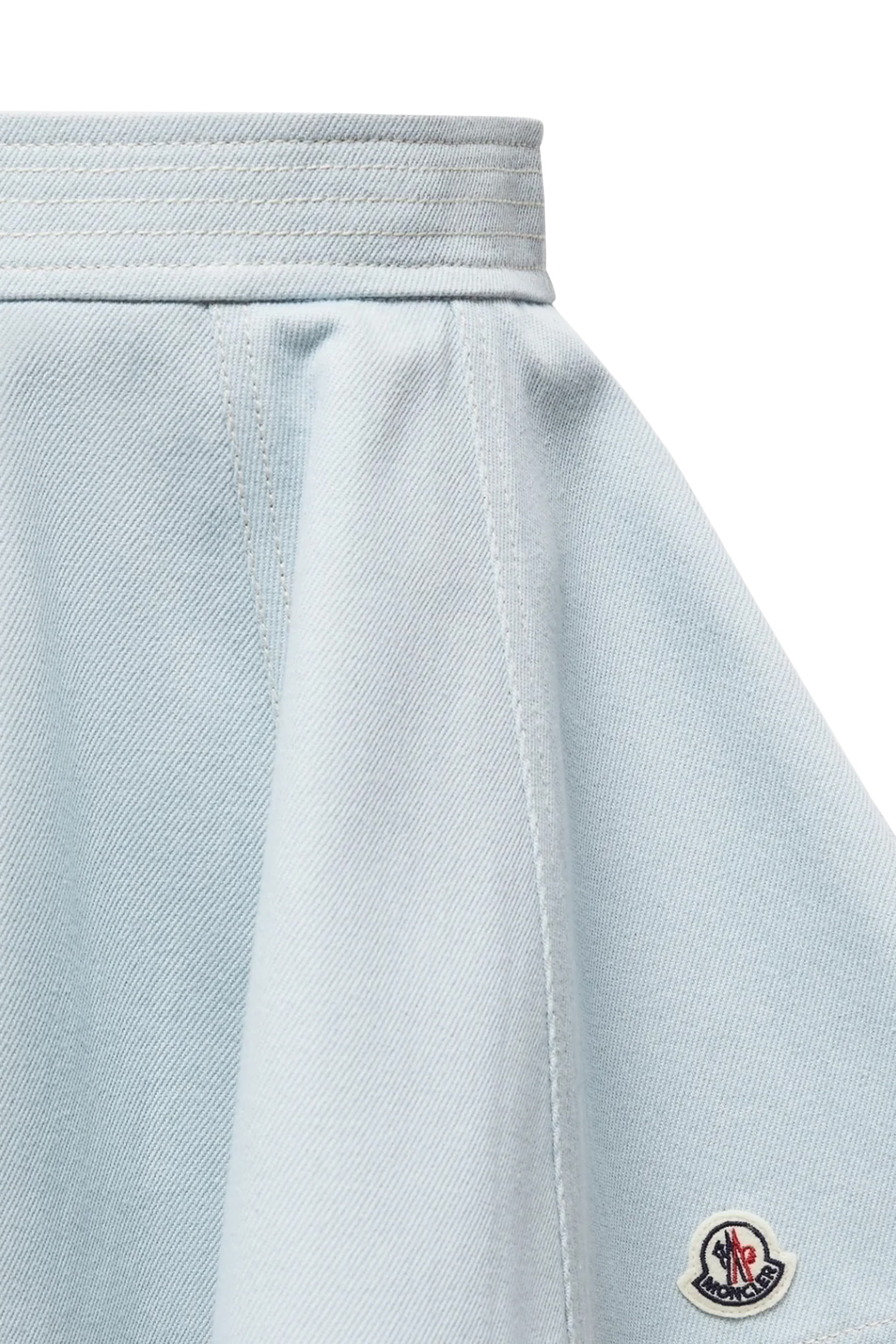 Kids Flared Denim Mini Skirt