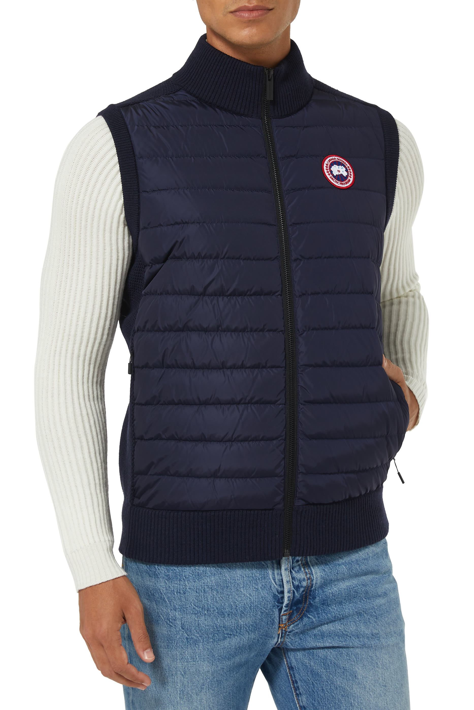 Hybridge Knit Vest