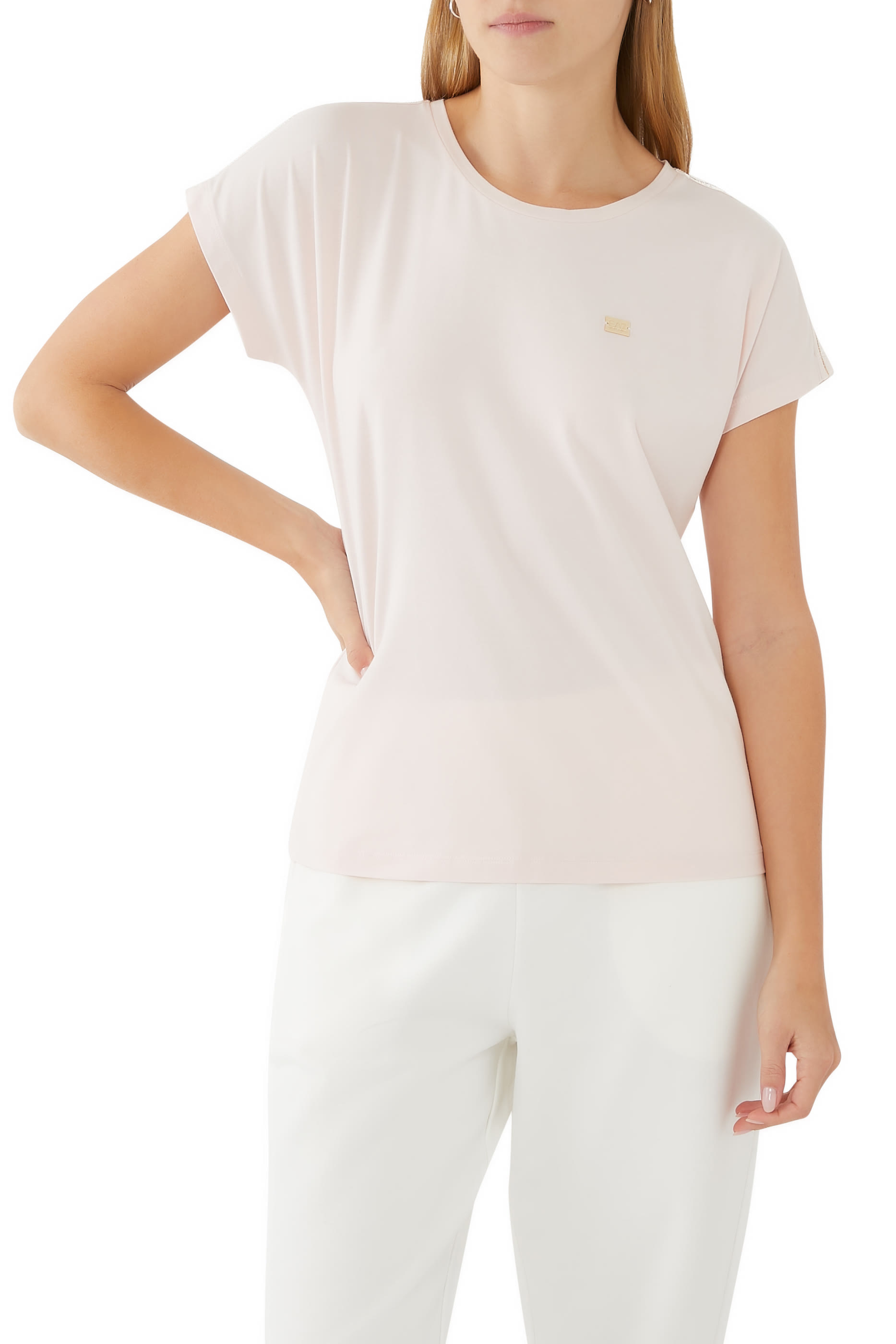 EA7 Logo Short-Sleeve T-Shirt