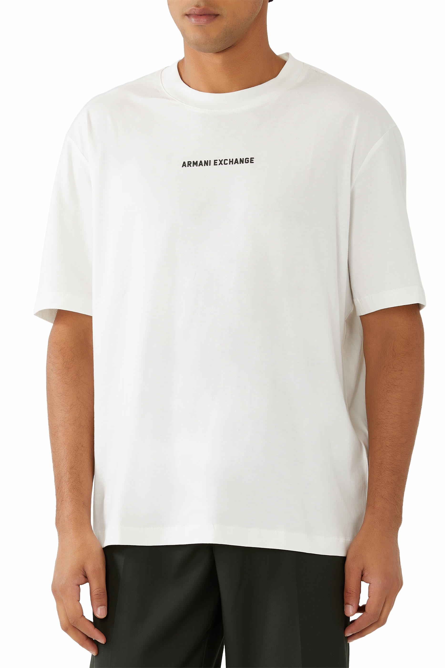 Logo-Print Front and Back T-Shirt