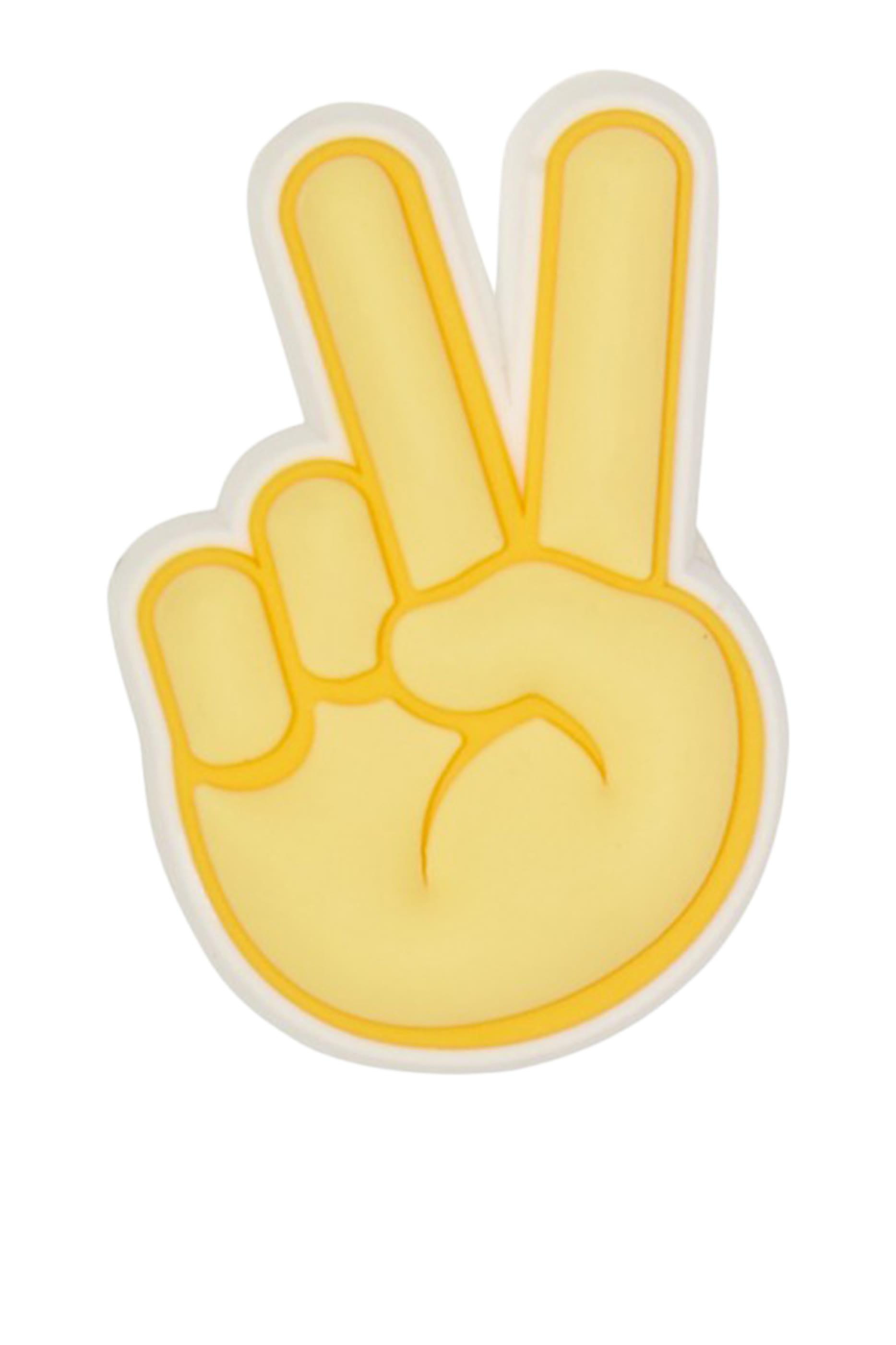 Kids  Peace Hand Sign Jibbitz