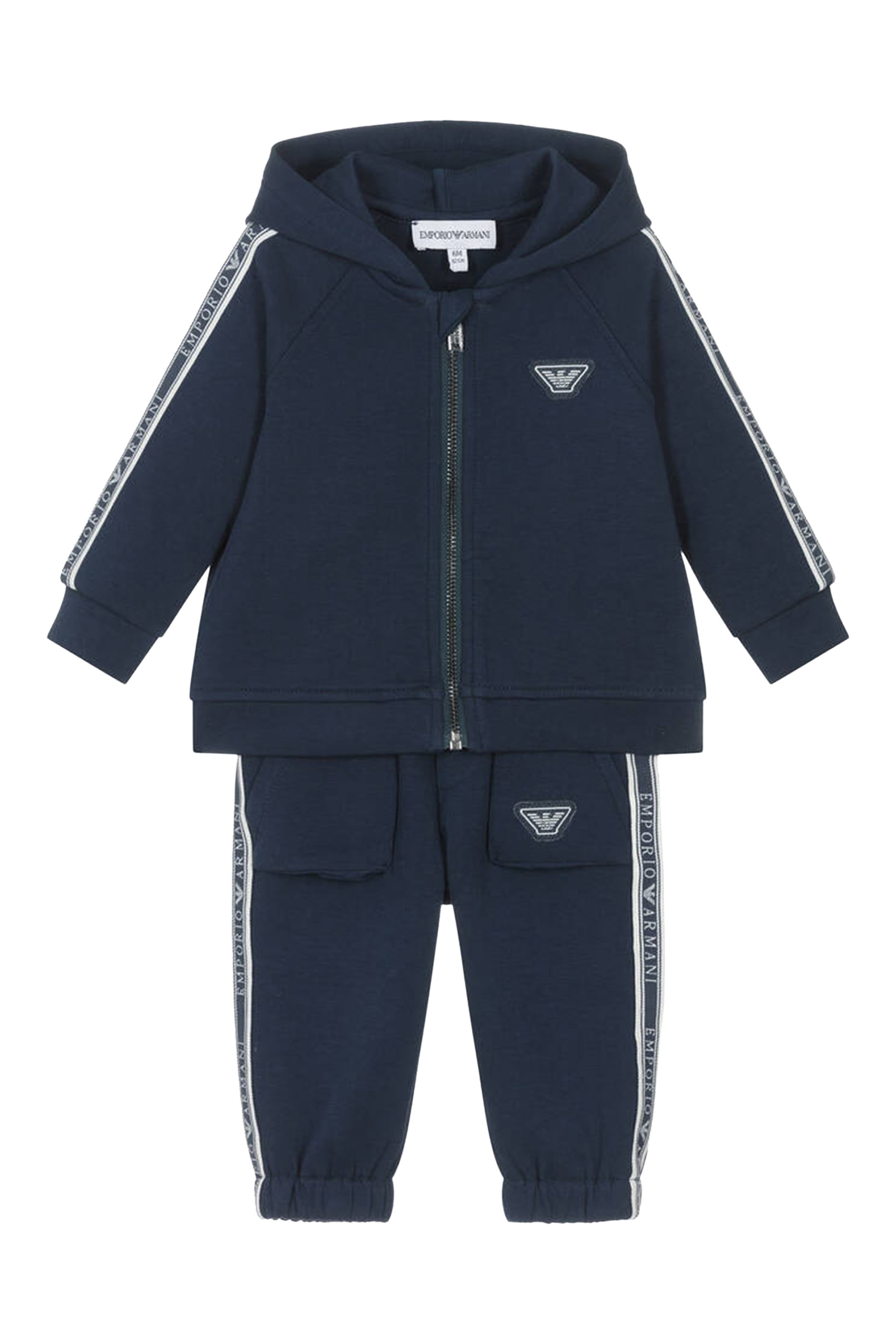 Kids EA Logo Tape Tracksuit