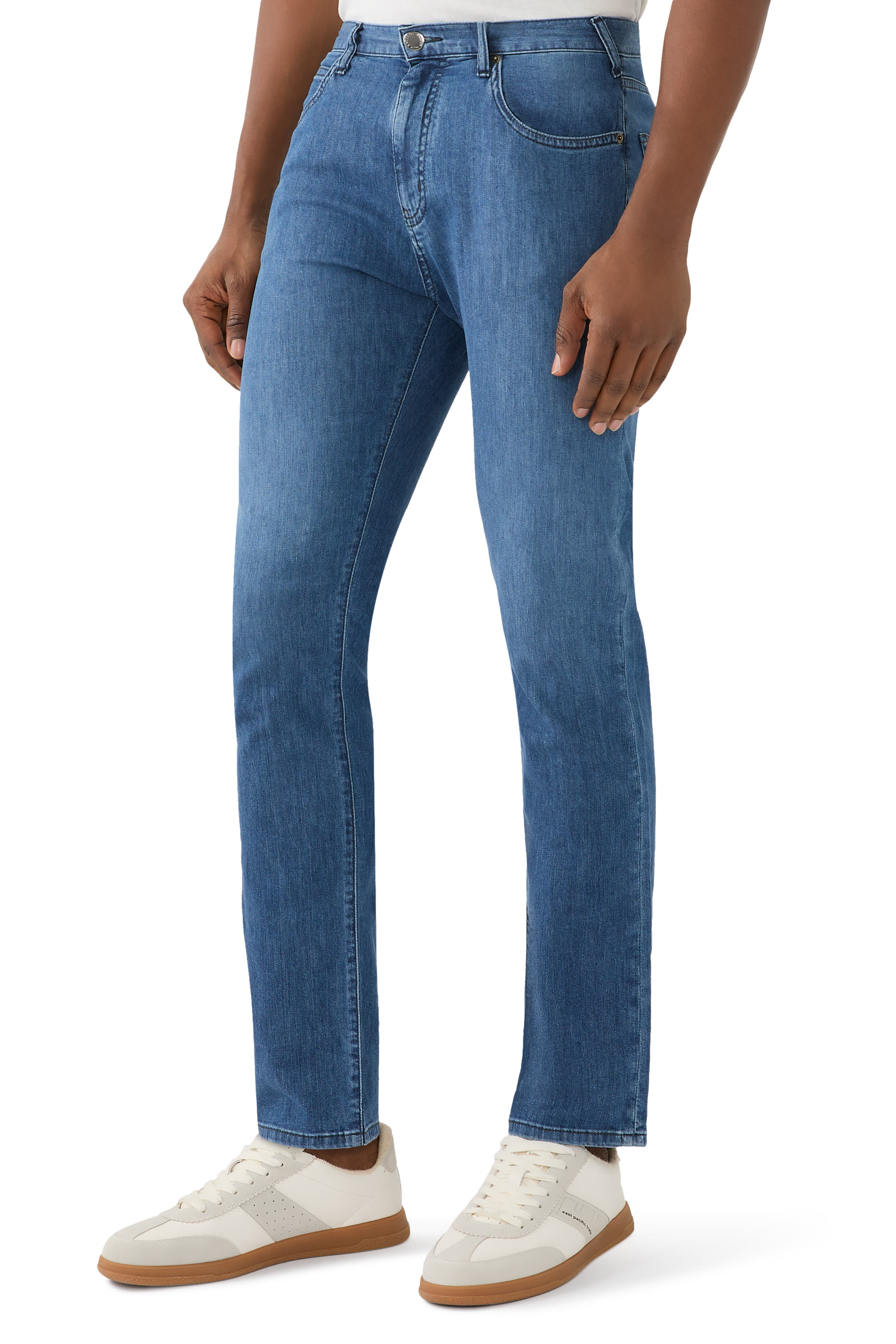 Straight Denim Pants