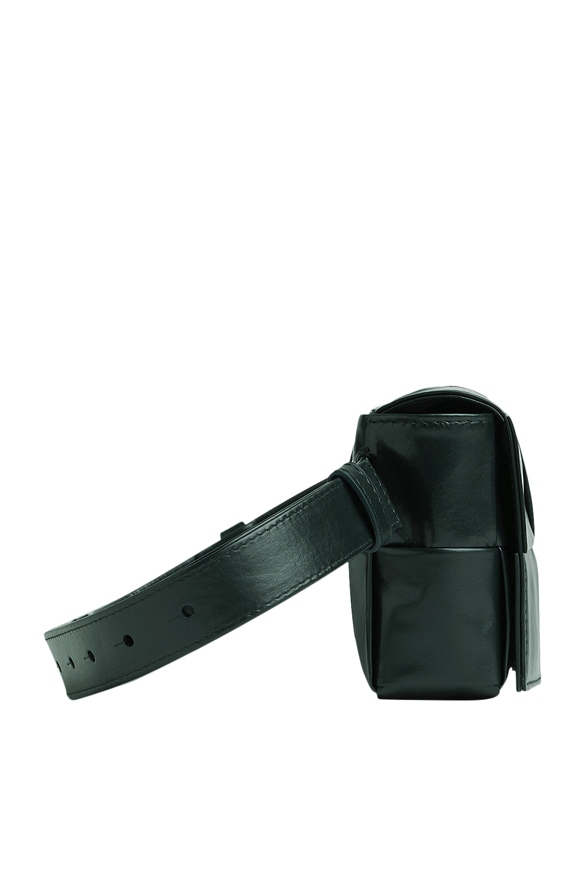 Mini Intrecciato Leather Belt Bag