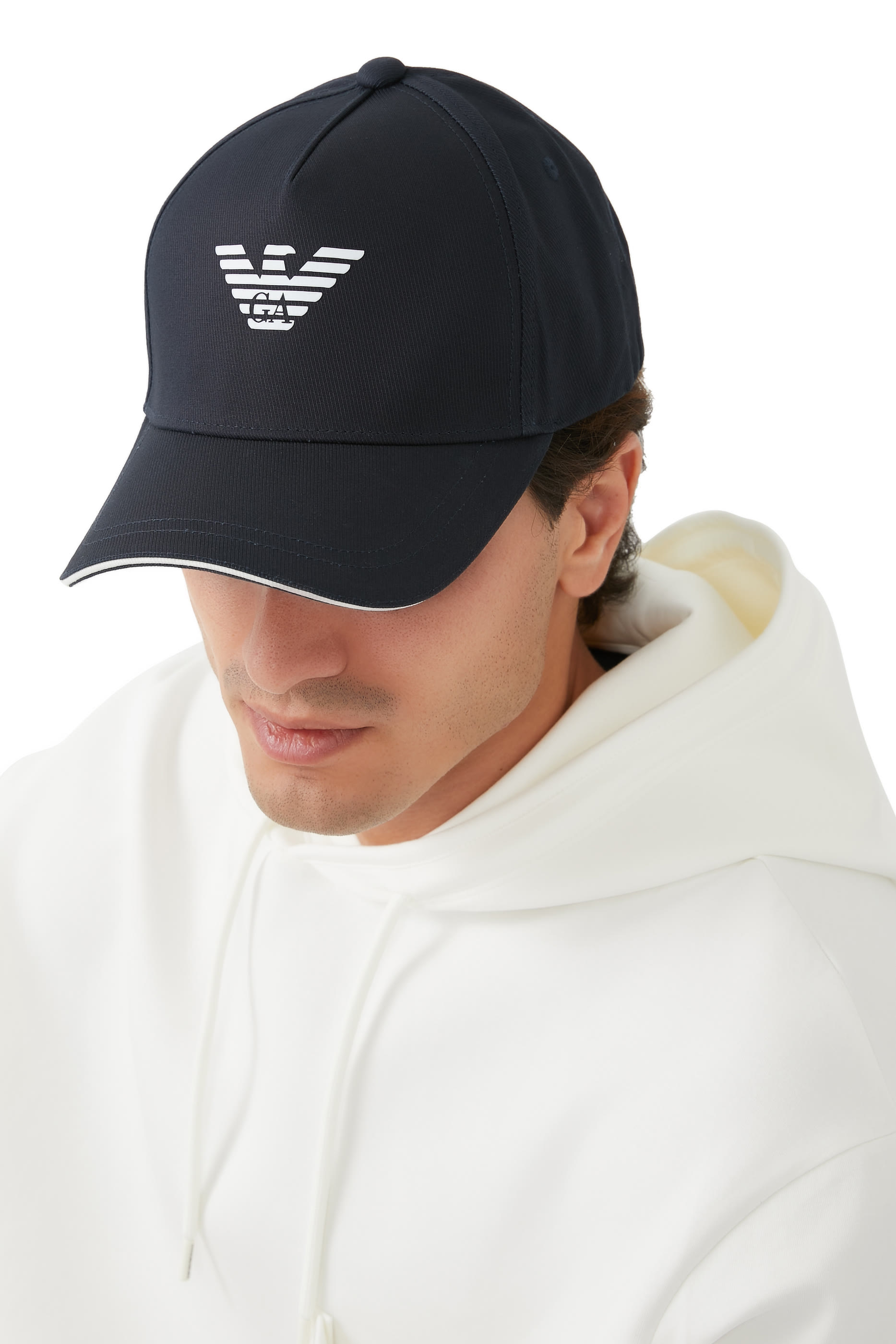 Baseball Eagle Logo Hat
