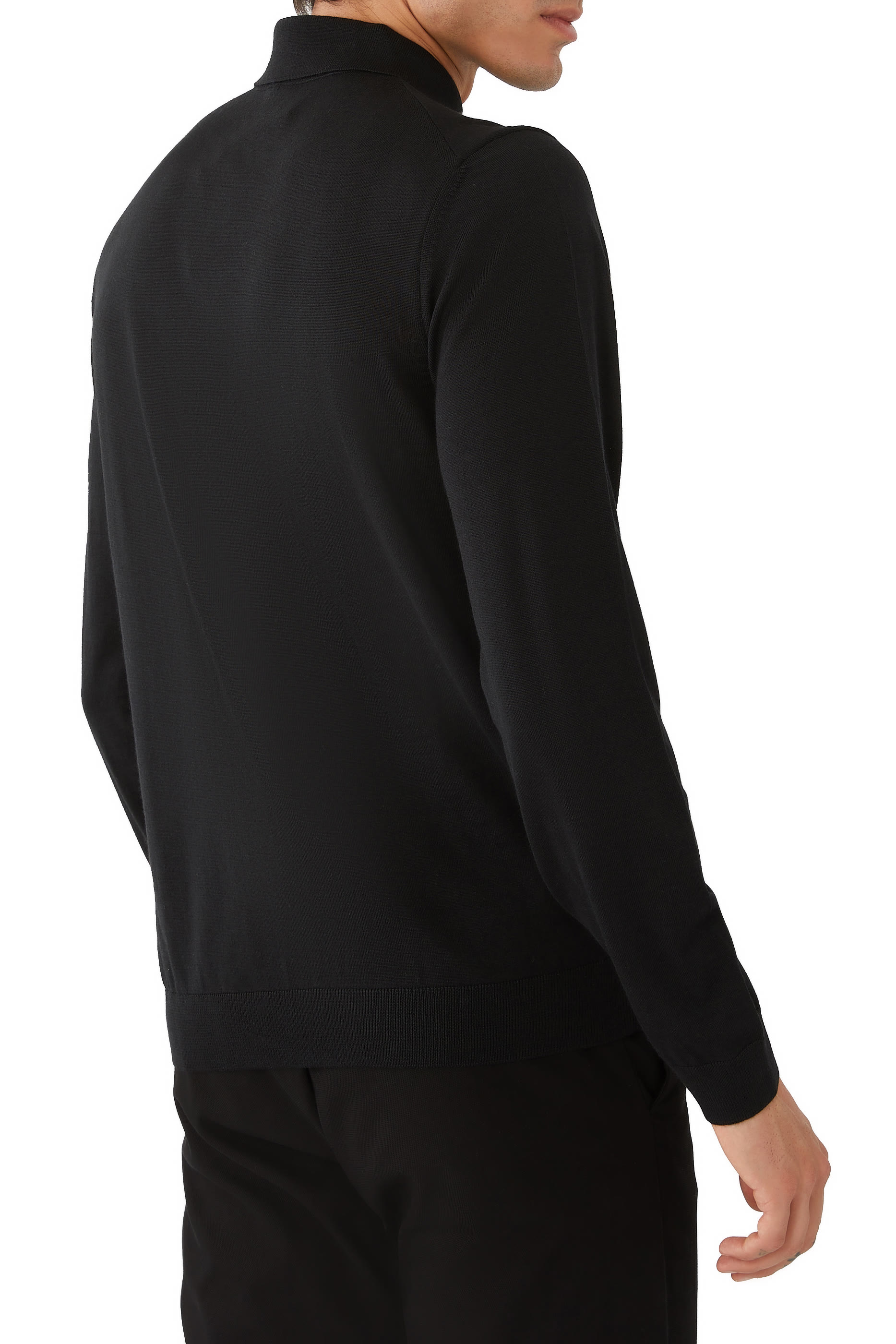 Responsible Slim-fit Polo Sweater