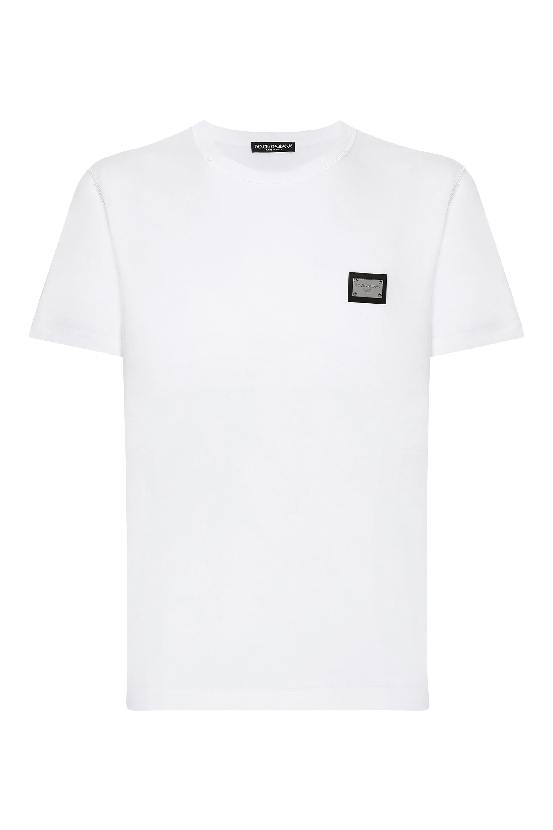 Logo Tag Cotton T-Shirt