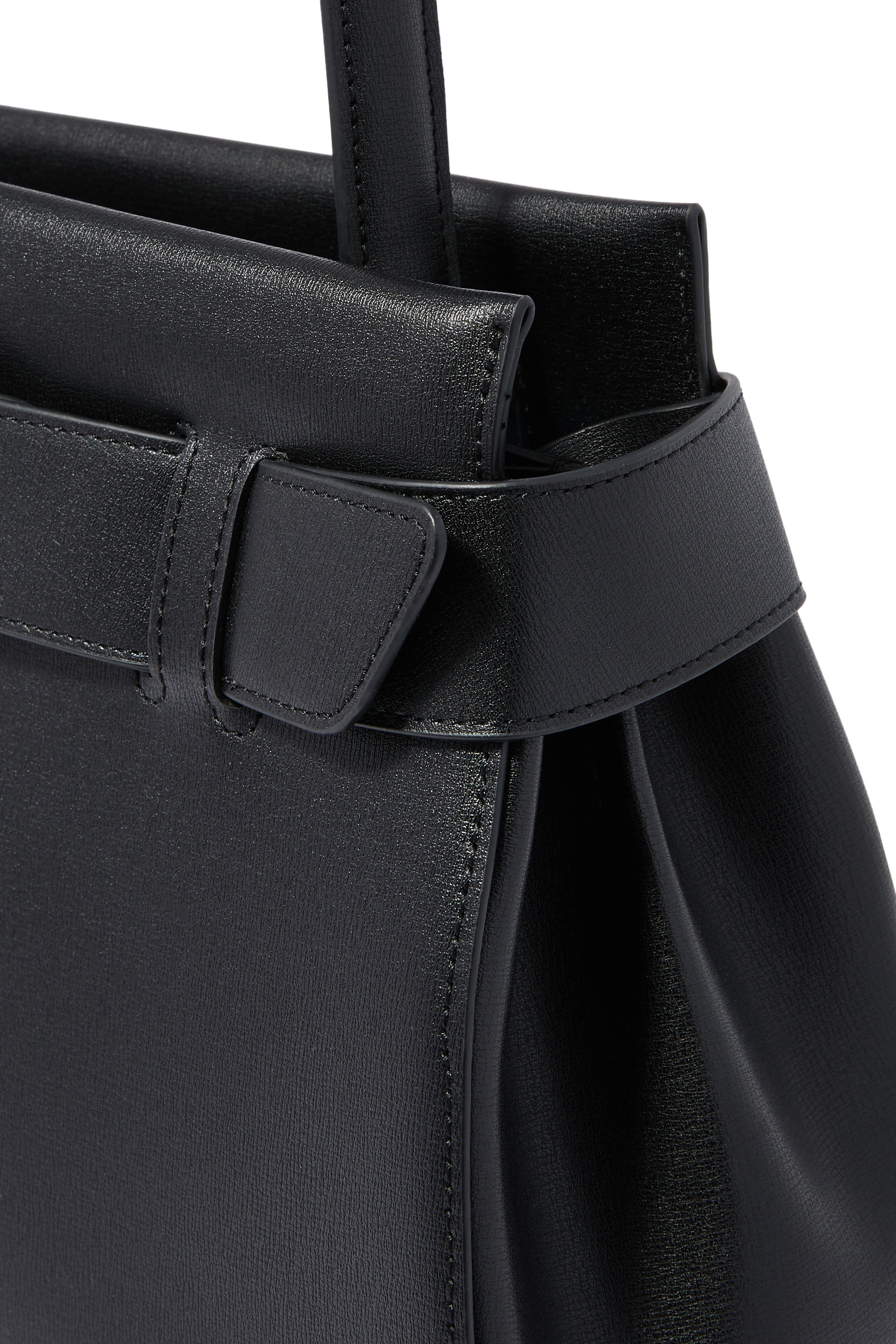 Logo Plaque Two-Way Crossbody Bag