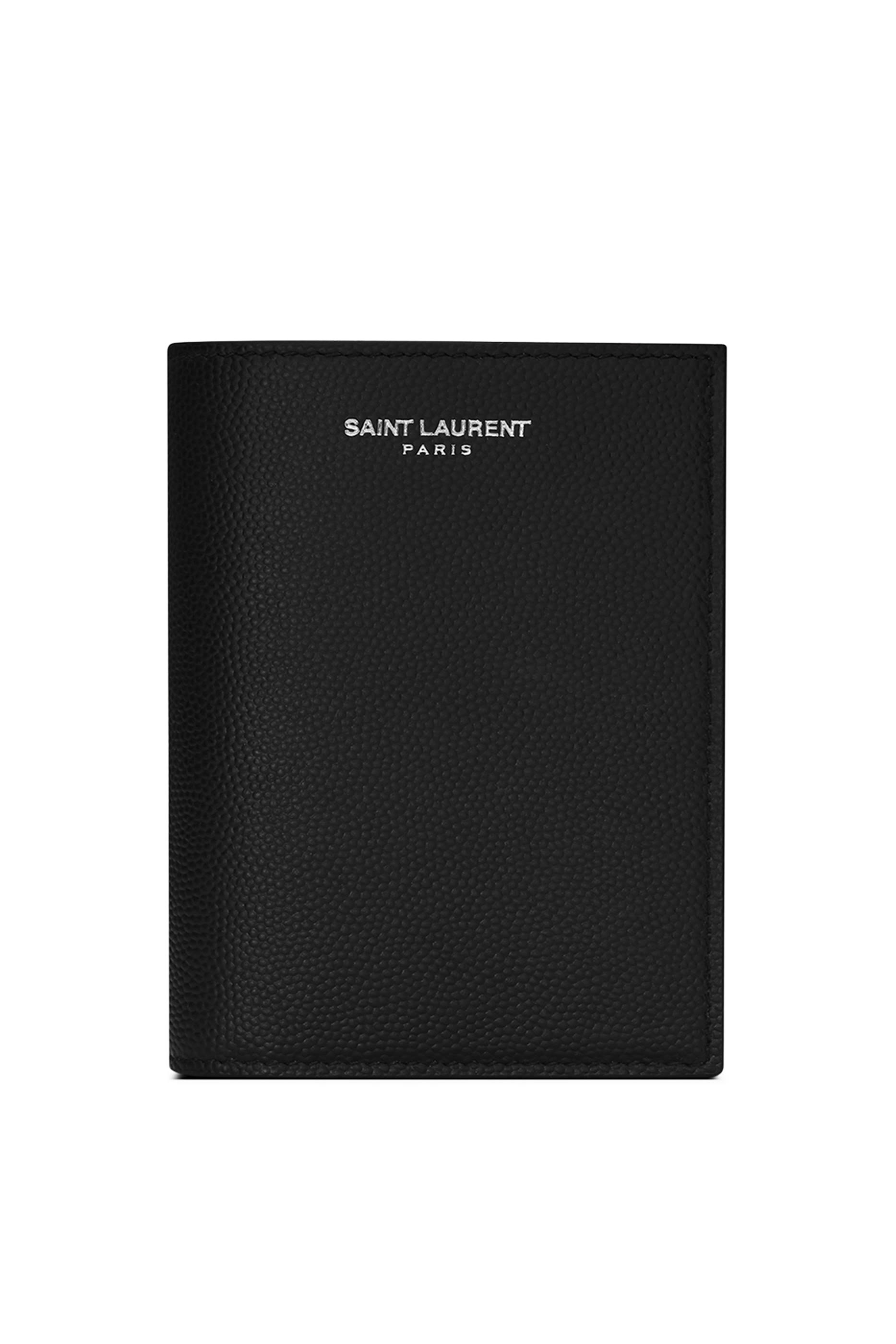  Paris Credit Card Wallet in Grain de Poudre Leather 