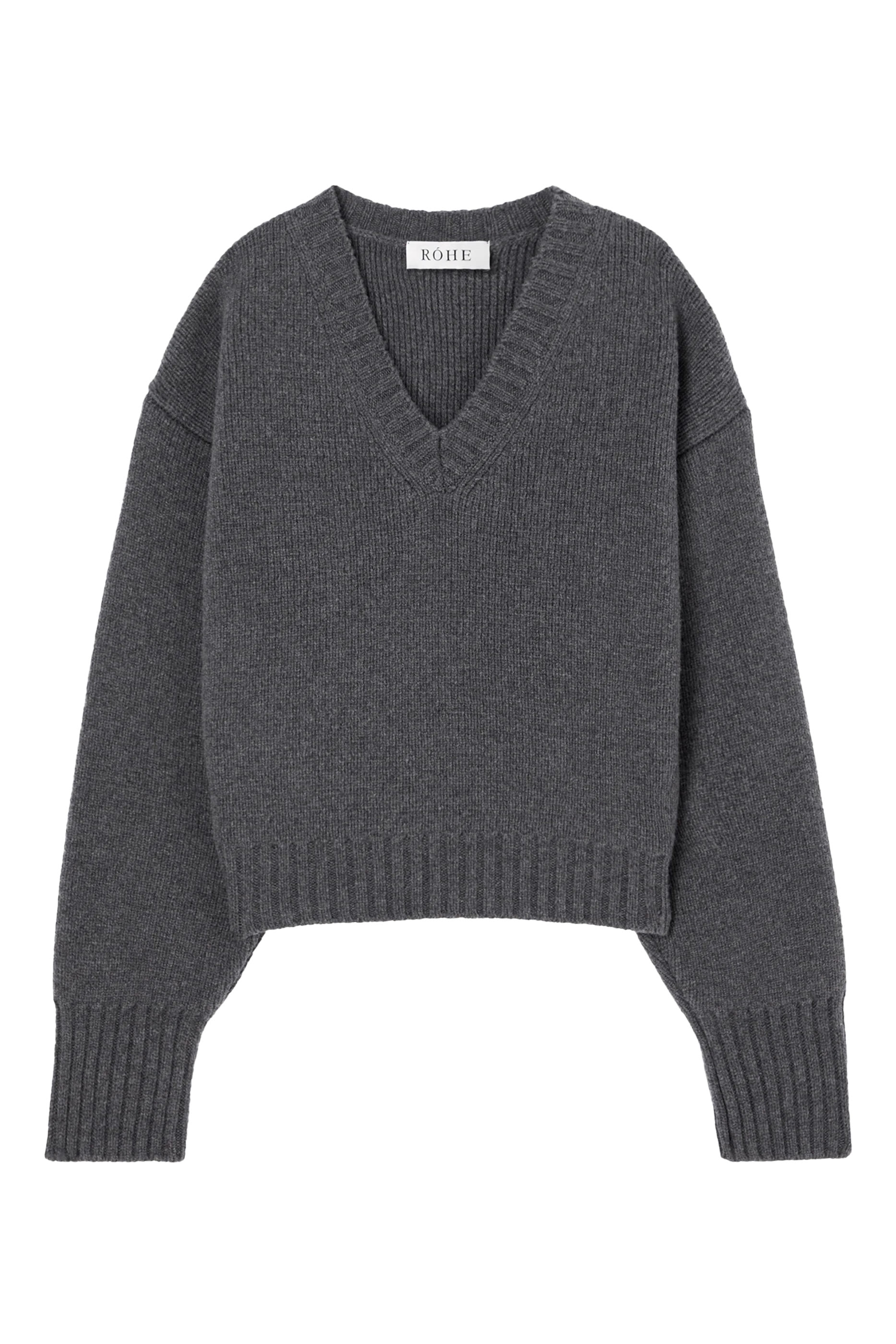  Compact V-Neck Jumper