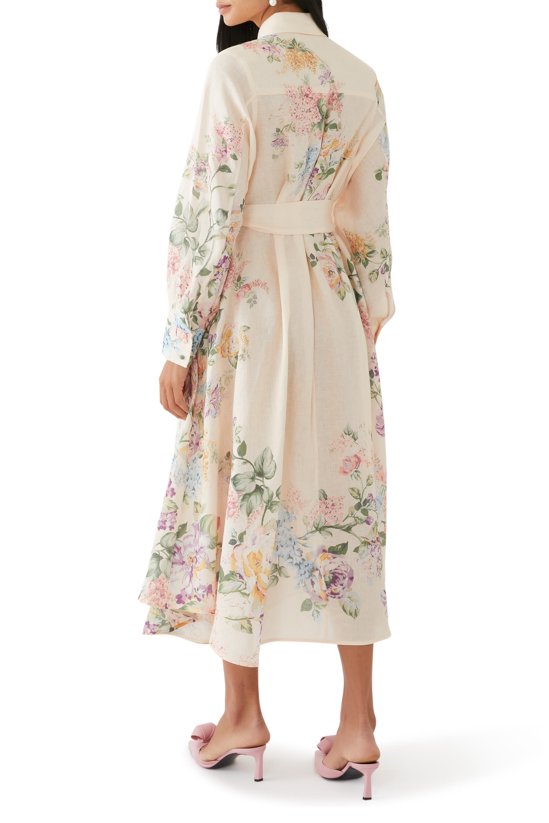 Halliday Tucked Shirt Dress