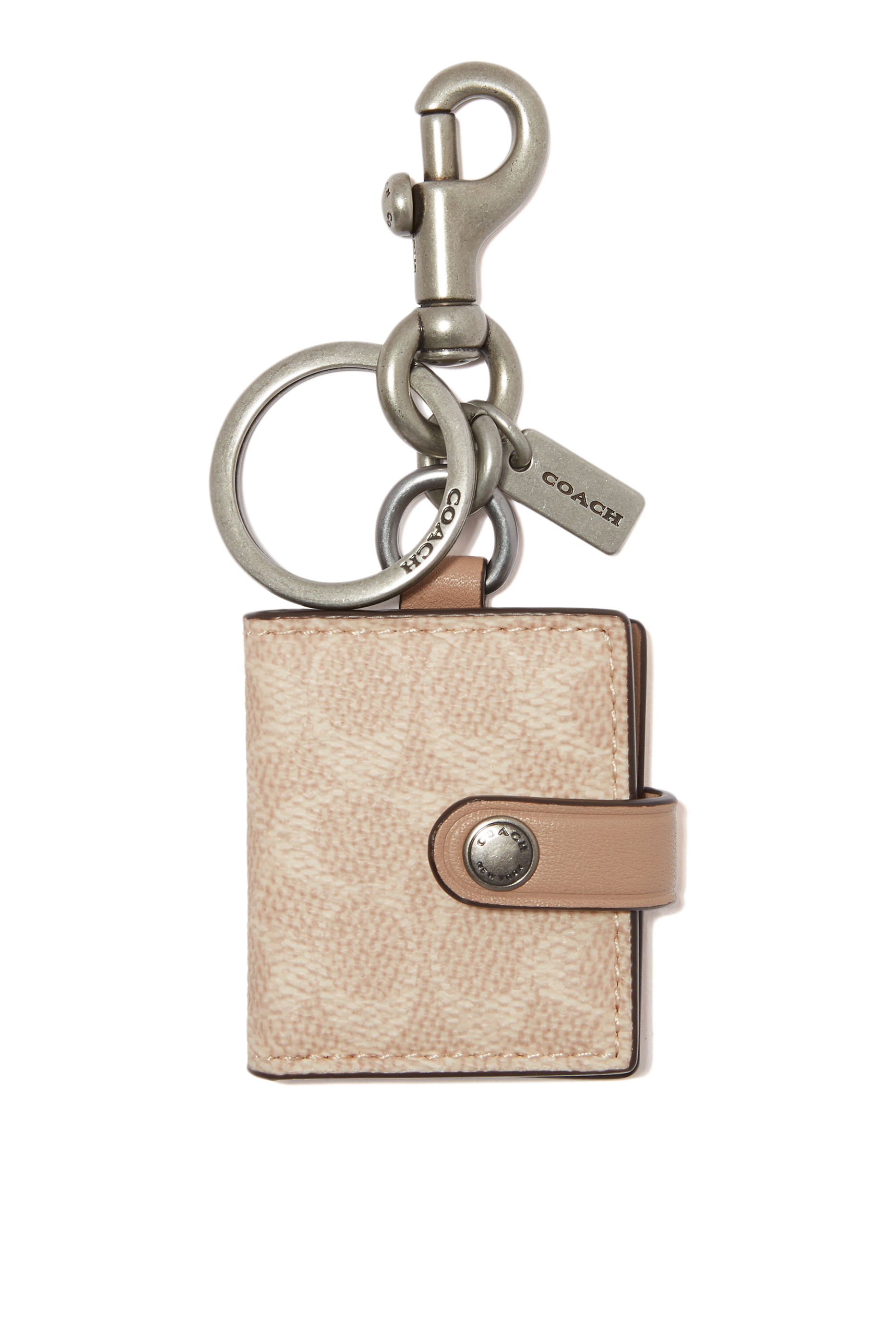 Picture Frame Signature Canvas Bag Charm