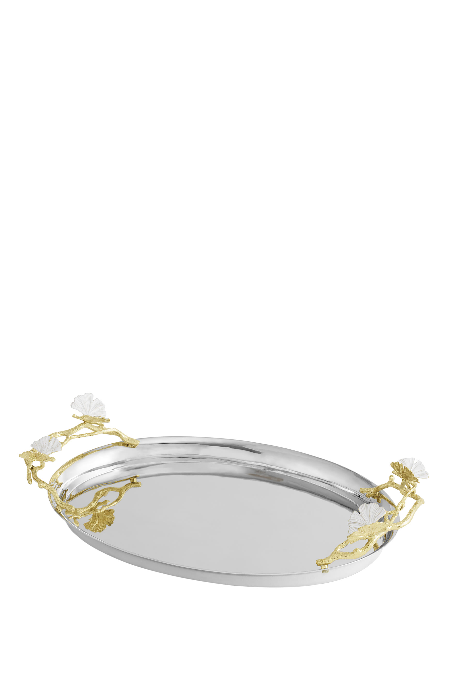 Butterfly Ginkgo Medium Gold Tray