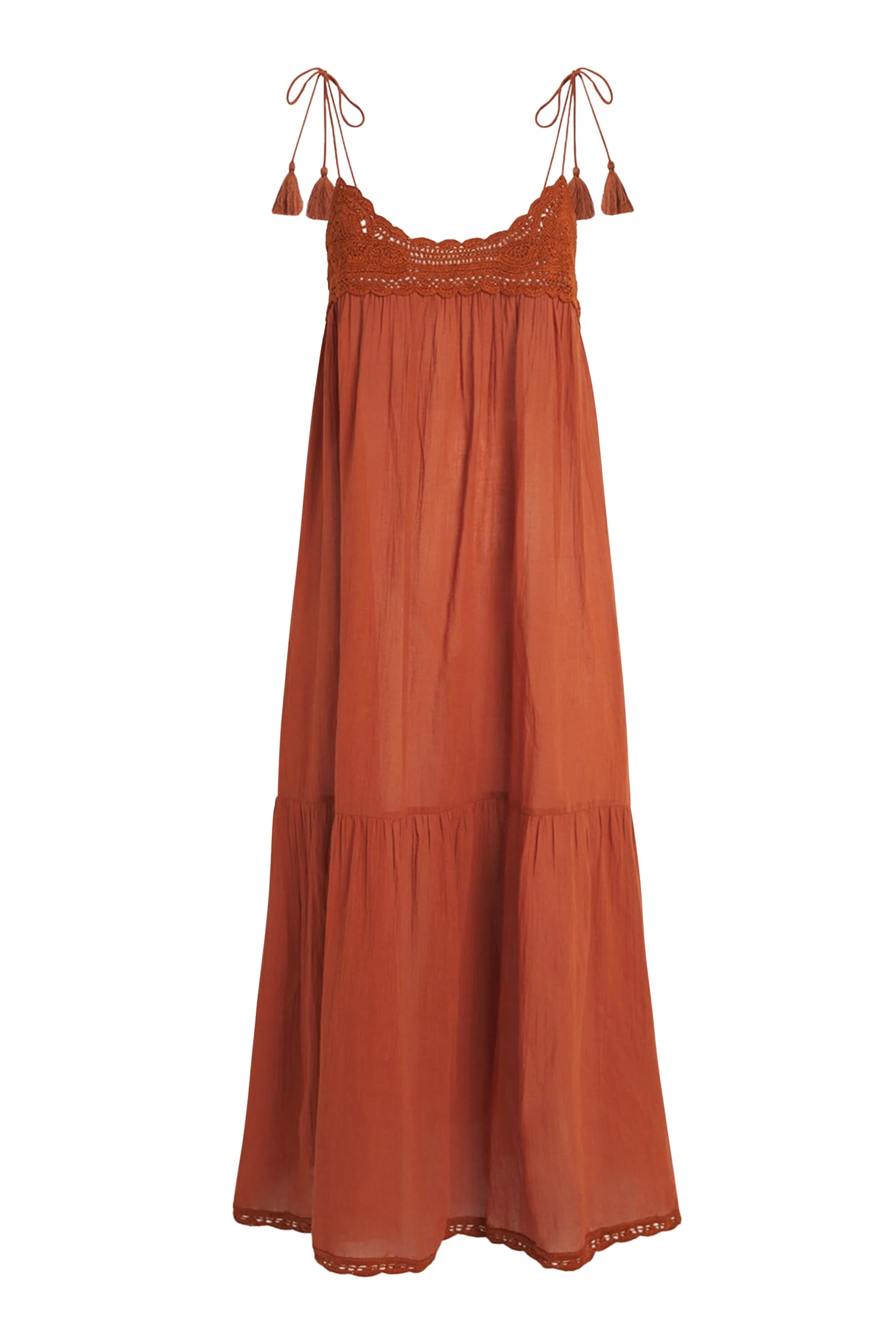  Linnea Coverup Dress with Crochet Detail