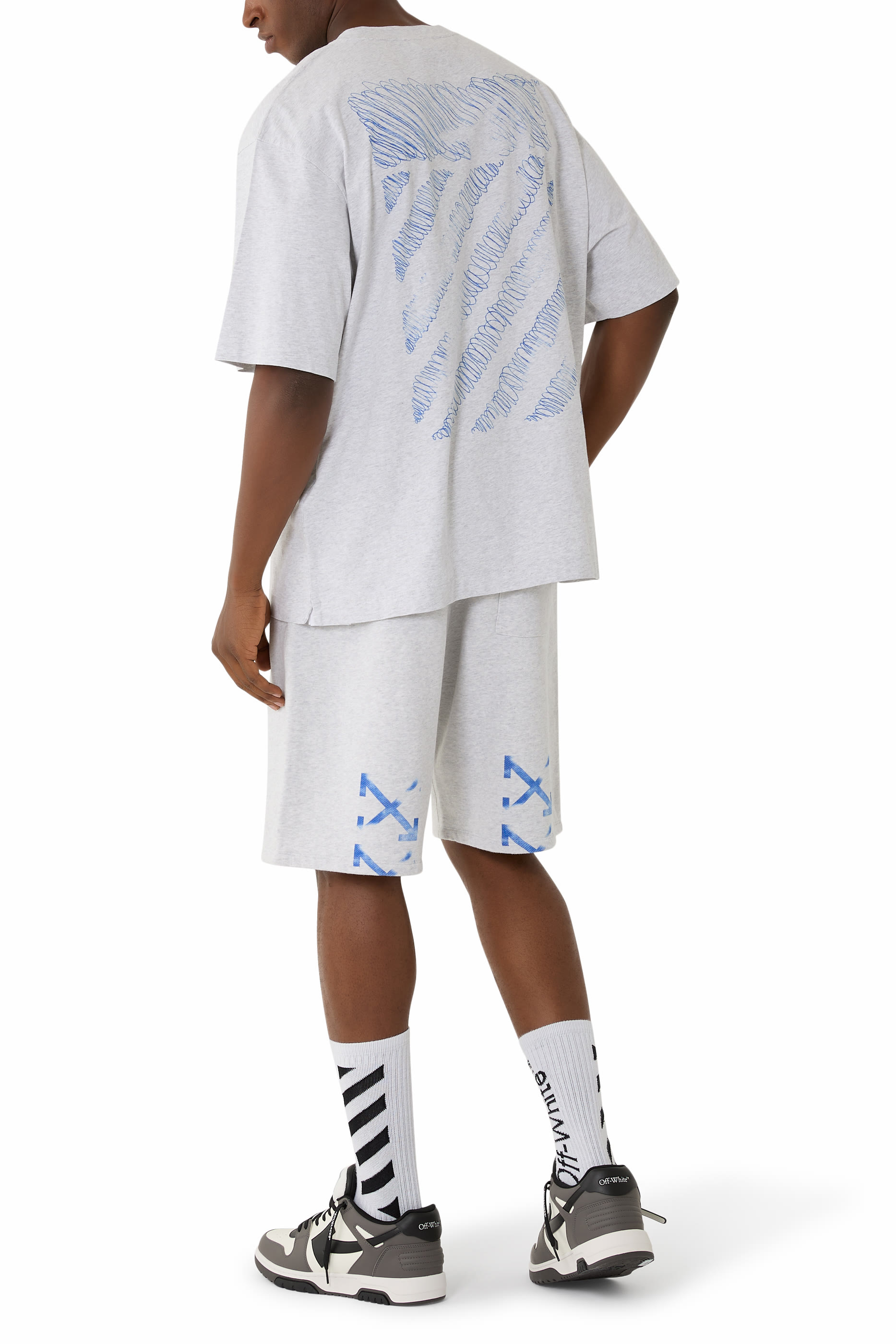  Scribble Diag Skate Short Sleeve T-Shirt