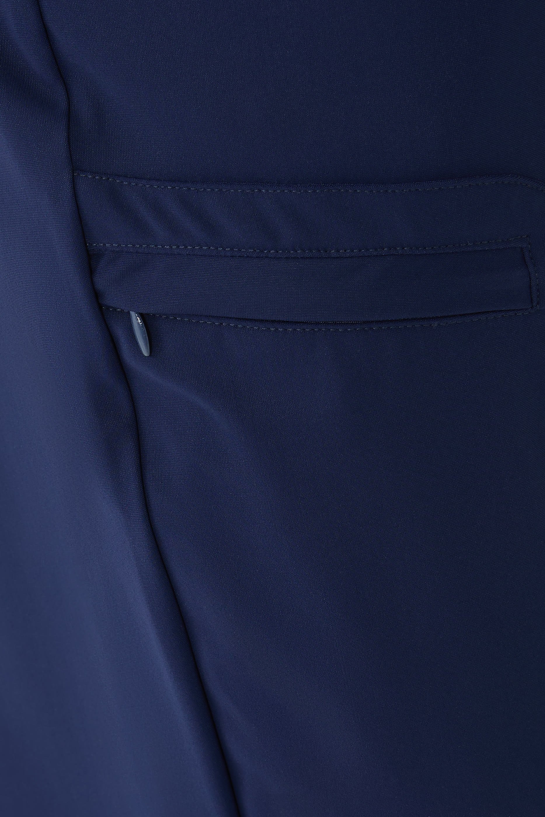 Patch-Pocket Stretch Trousers