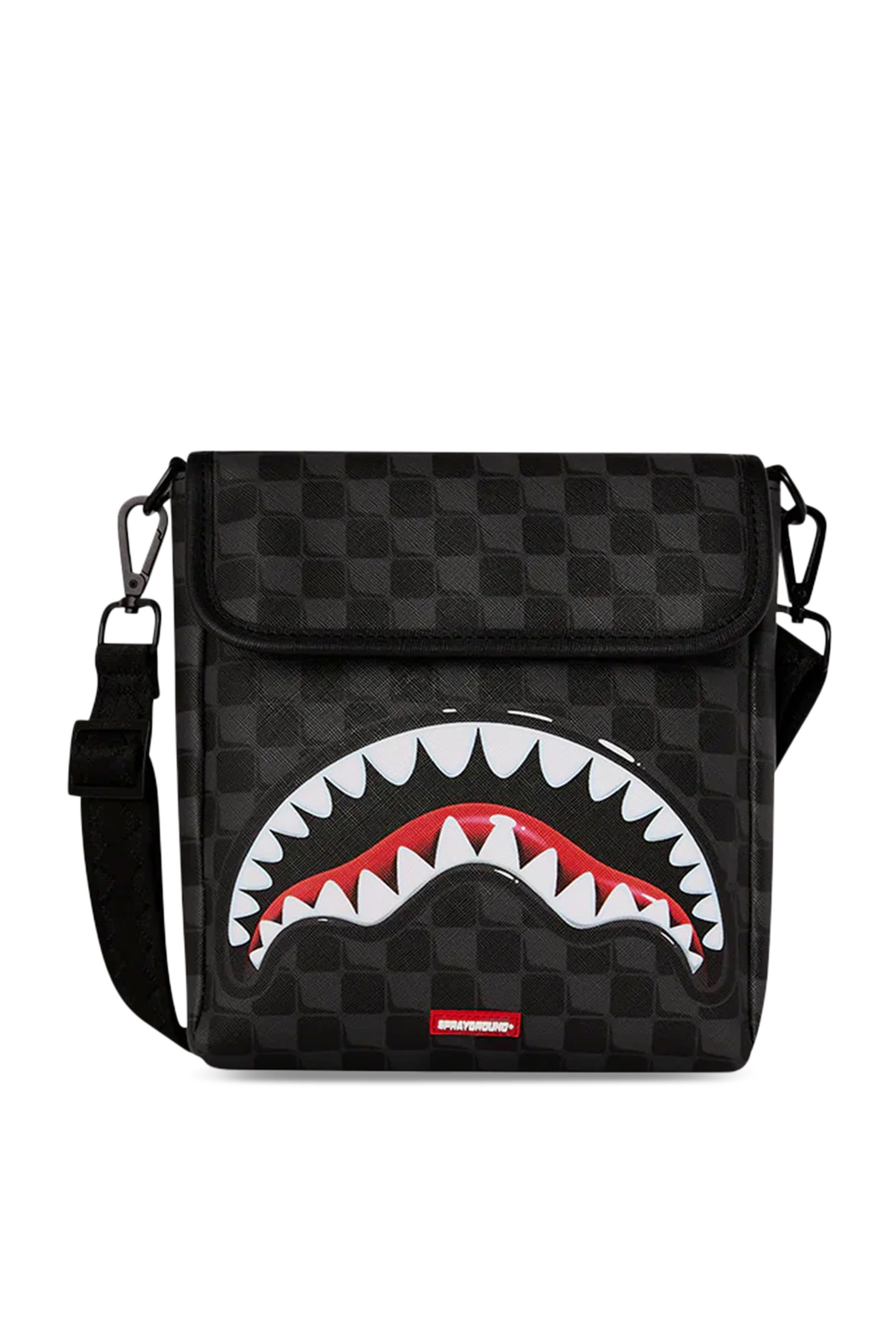 Kids Sharks in Paris Messenger Sling Bag