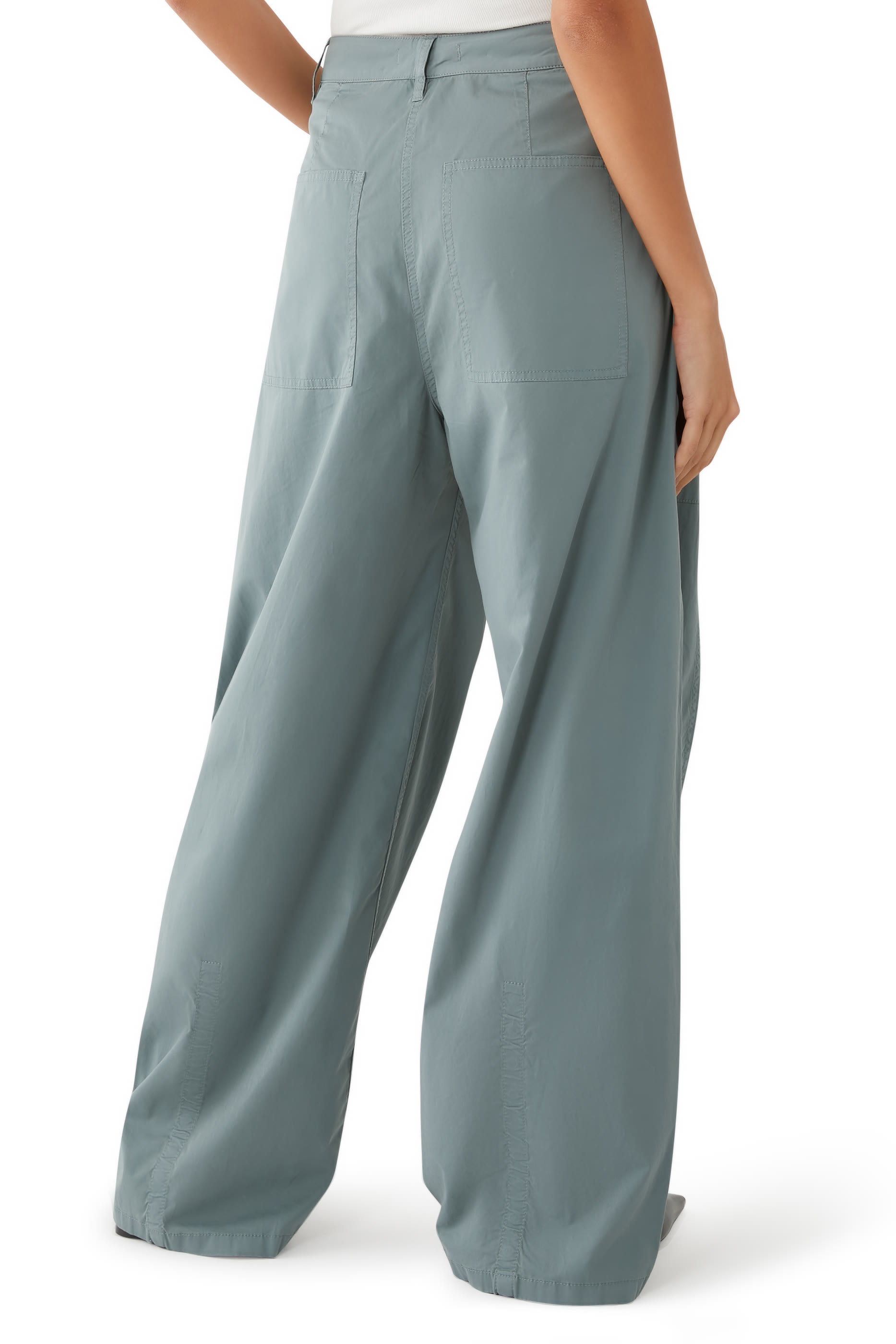 Garment Dyed Silky Cotton Sid Pants