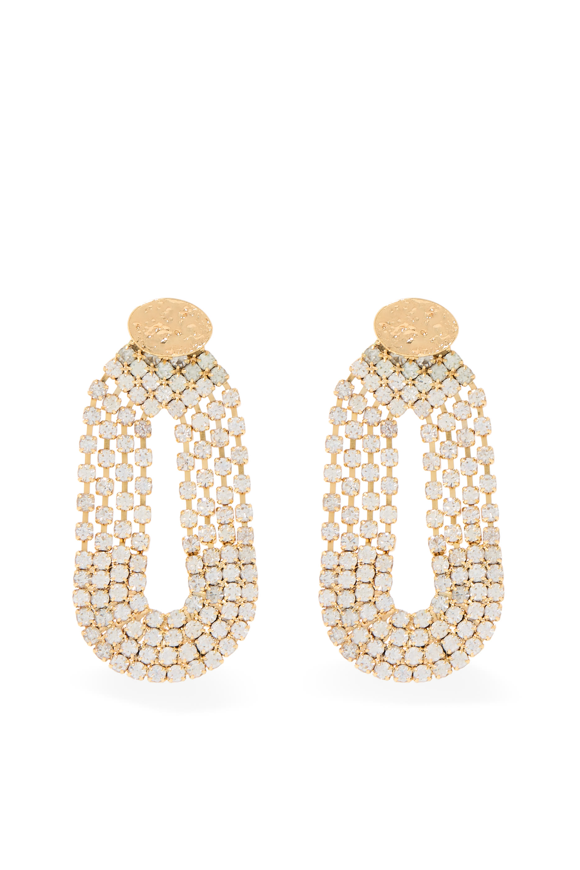 Crystal-Embellished Earrings