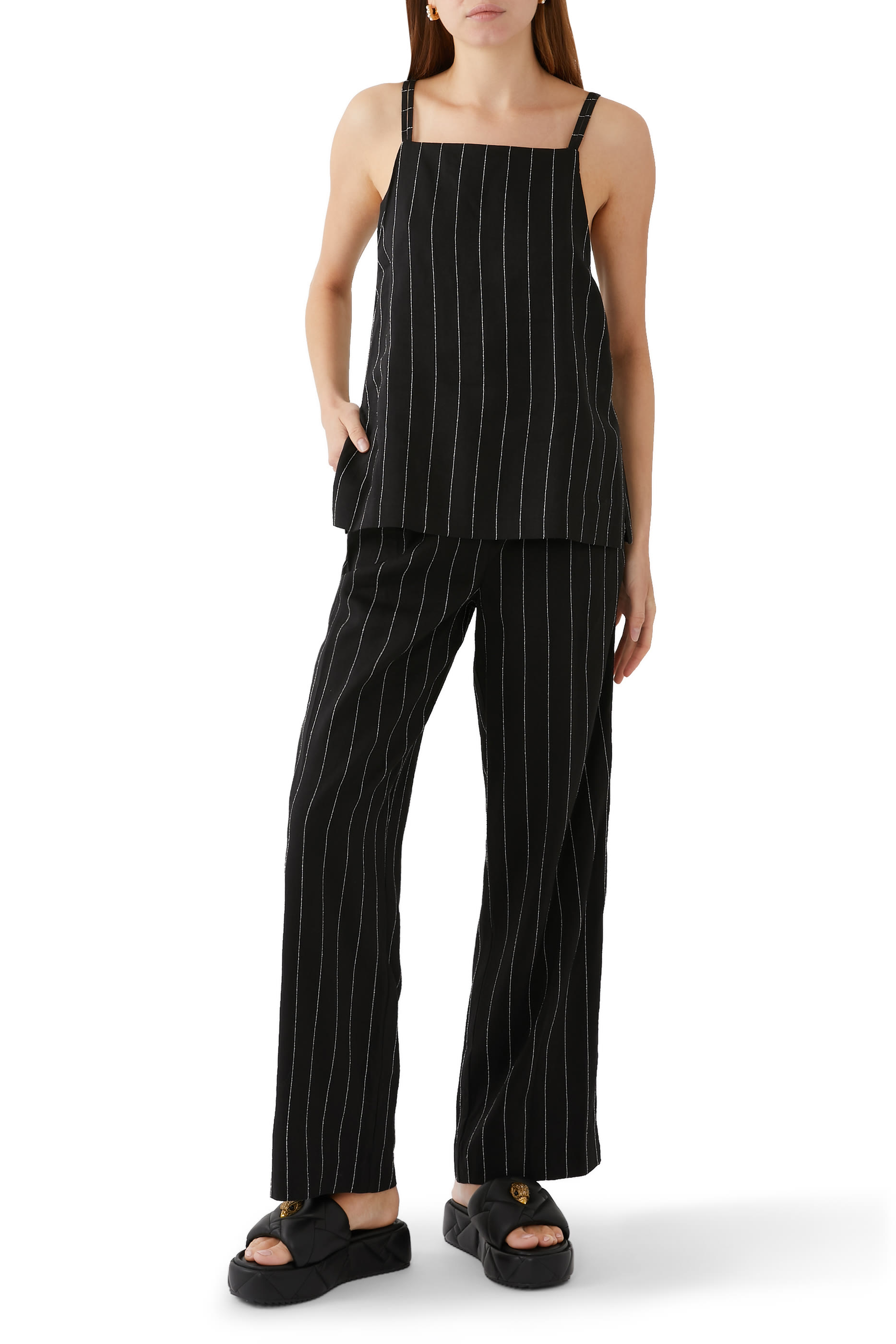 Kensington Puff Flatform Sandals