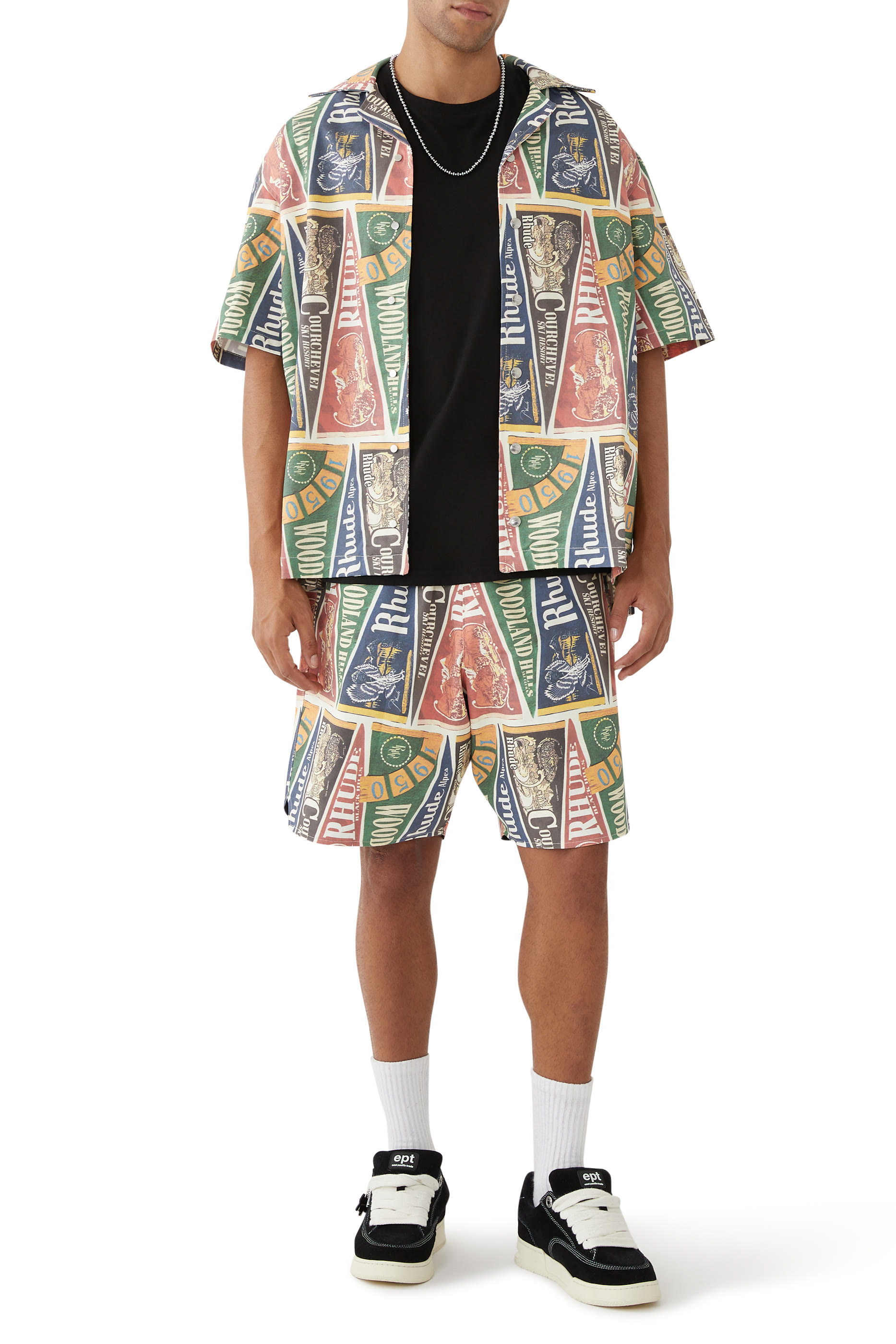 Collegiate Flag Snap Shirt