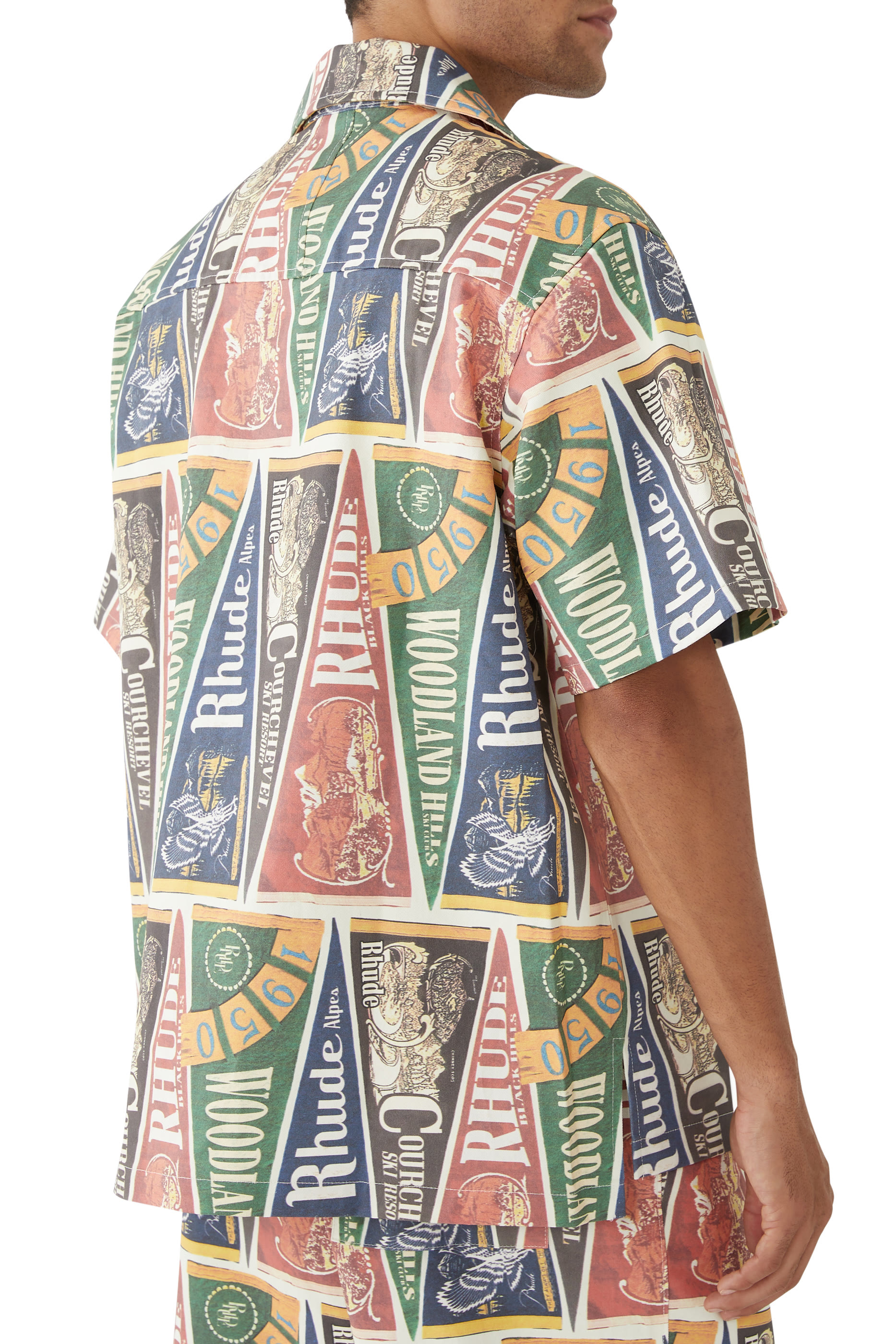 Collegiate Flag Snap Shirt