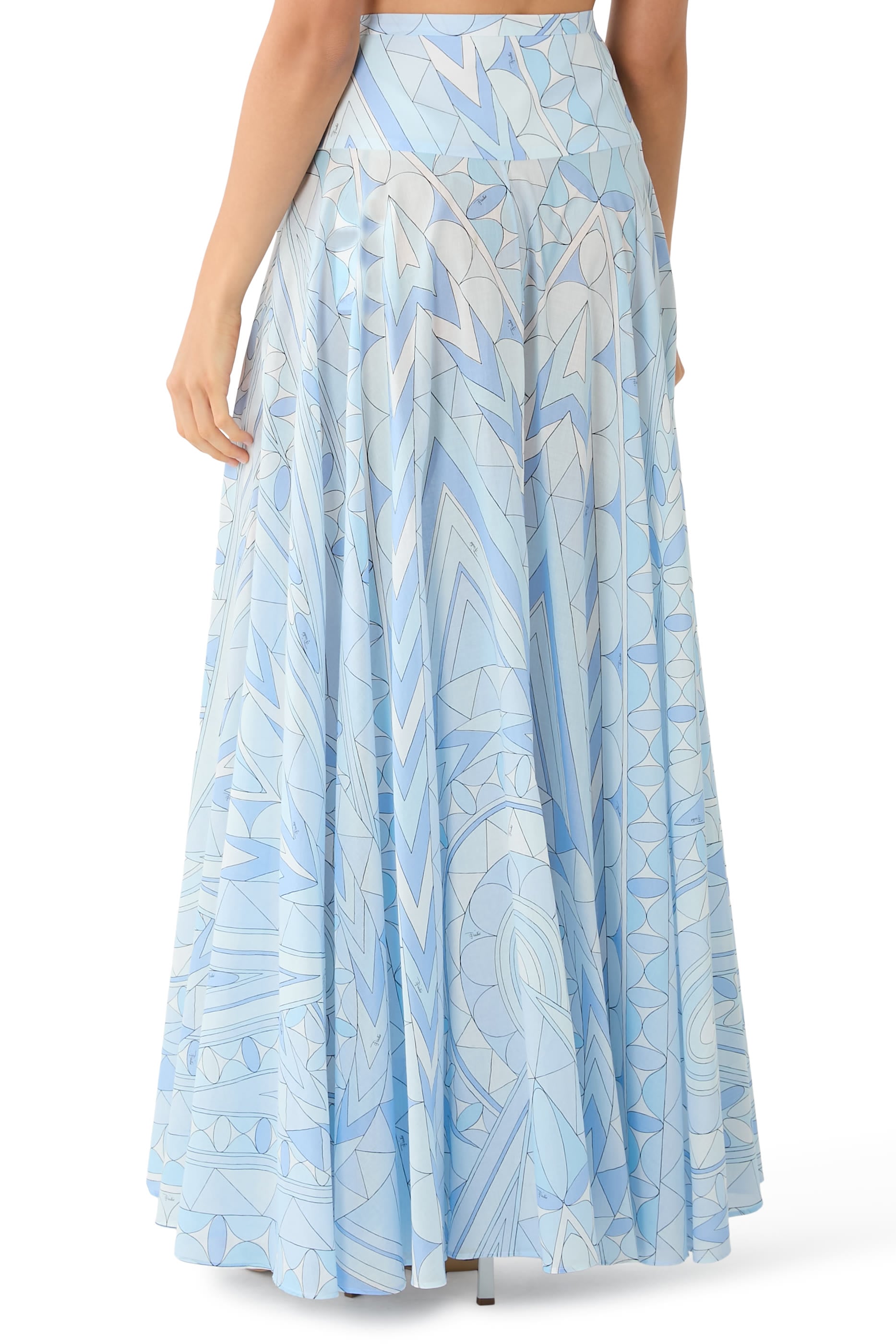 Manuba Print Cotton Skirt