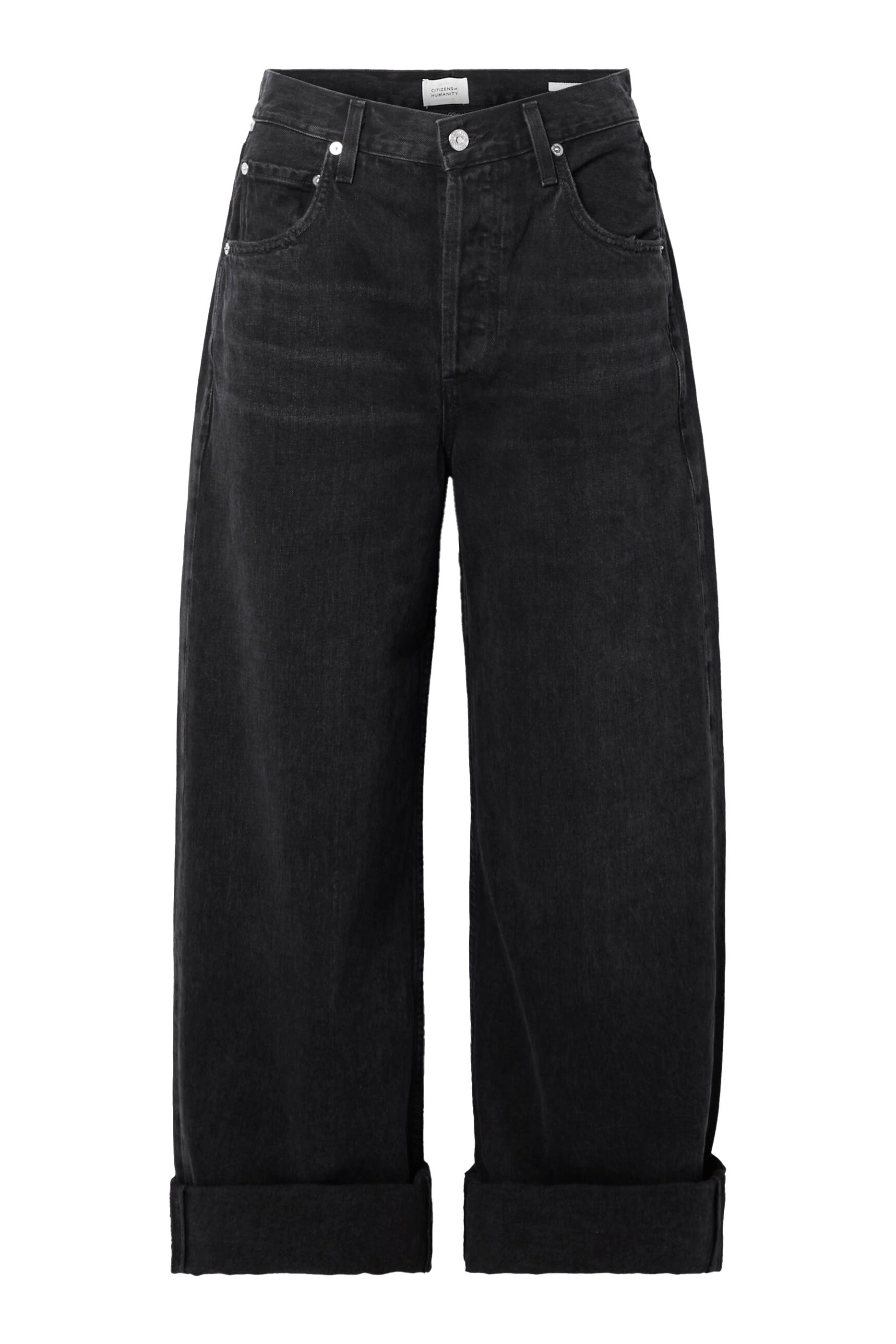 Ayla Cuffed Crop Baggy Pants