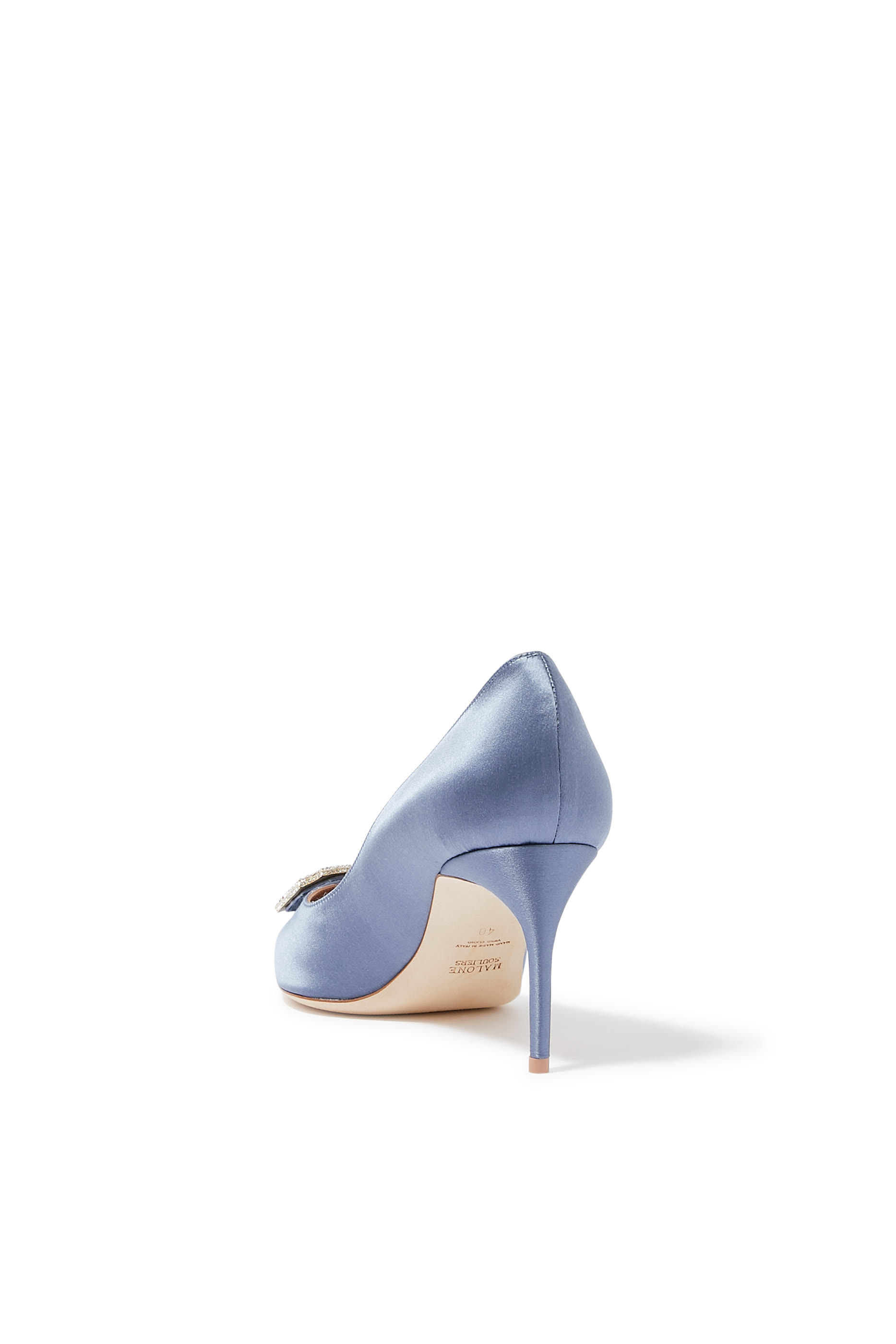Monroe Satin 70 Slingback Pump